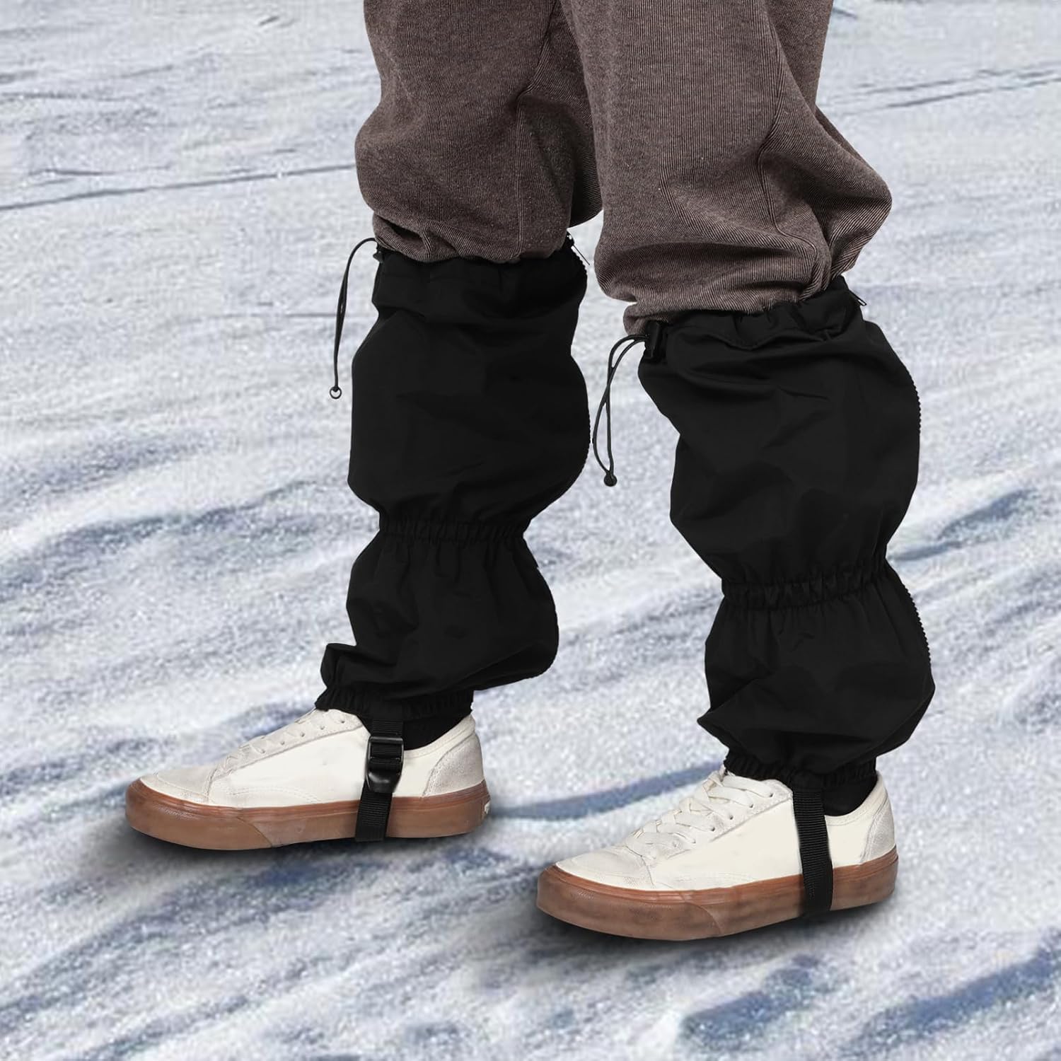 Toyvian 1Pair Breathable Snow Gaiters for Men Women Leg Covers for Hiking Climbing and Hunting Durable Snake Protection Quick Easy to Wear Outdoor Gear