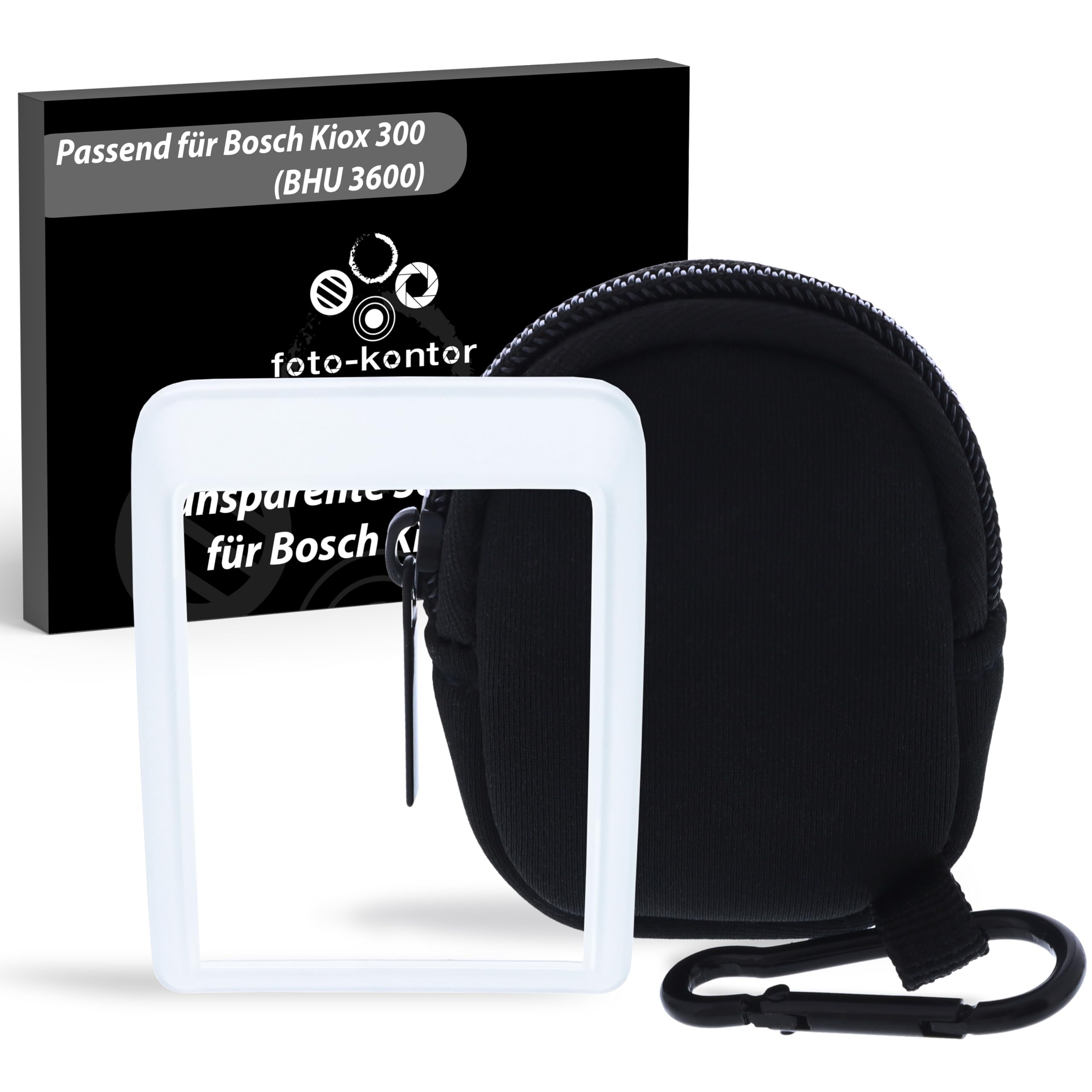 Foto-kontor Étui Protection Bosch Kiox 300 - Housse Néoprène Résistante Chocs Eau Poussière Pour Écran Vélo Électrique
