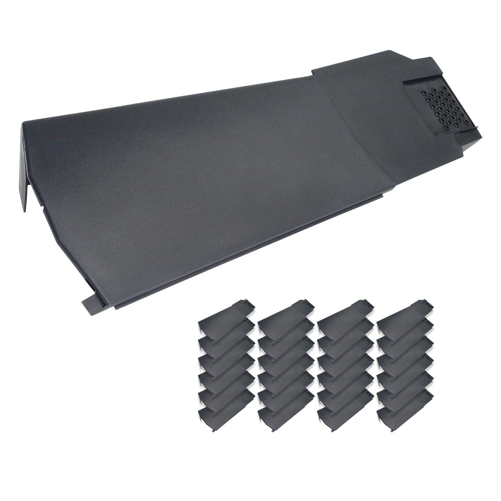 Klober KR9790-0429 Contract Dry Verge Unit (24 Pack) - Right, Grey