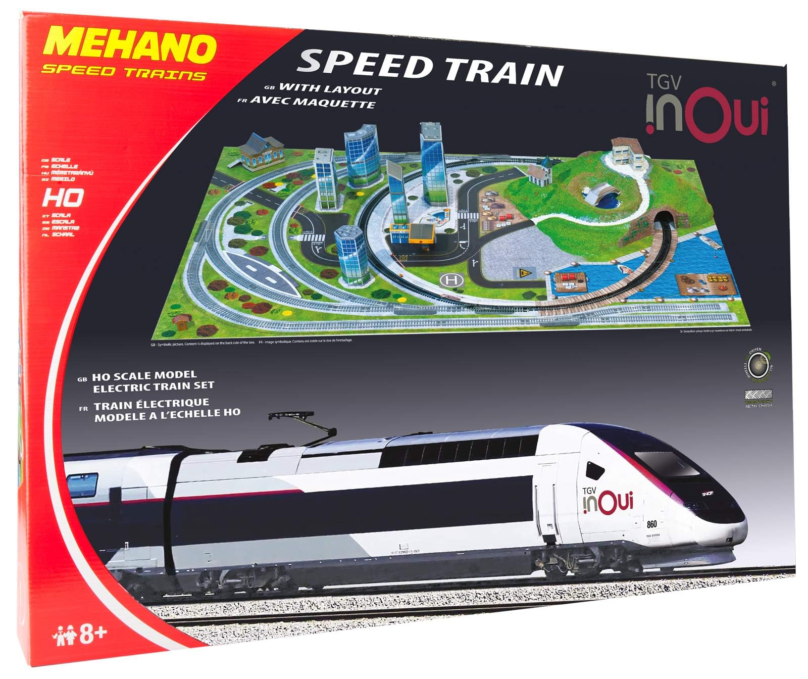 Mehano TGV INOUI with Layout