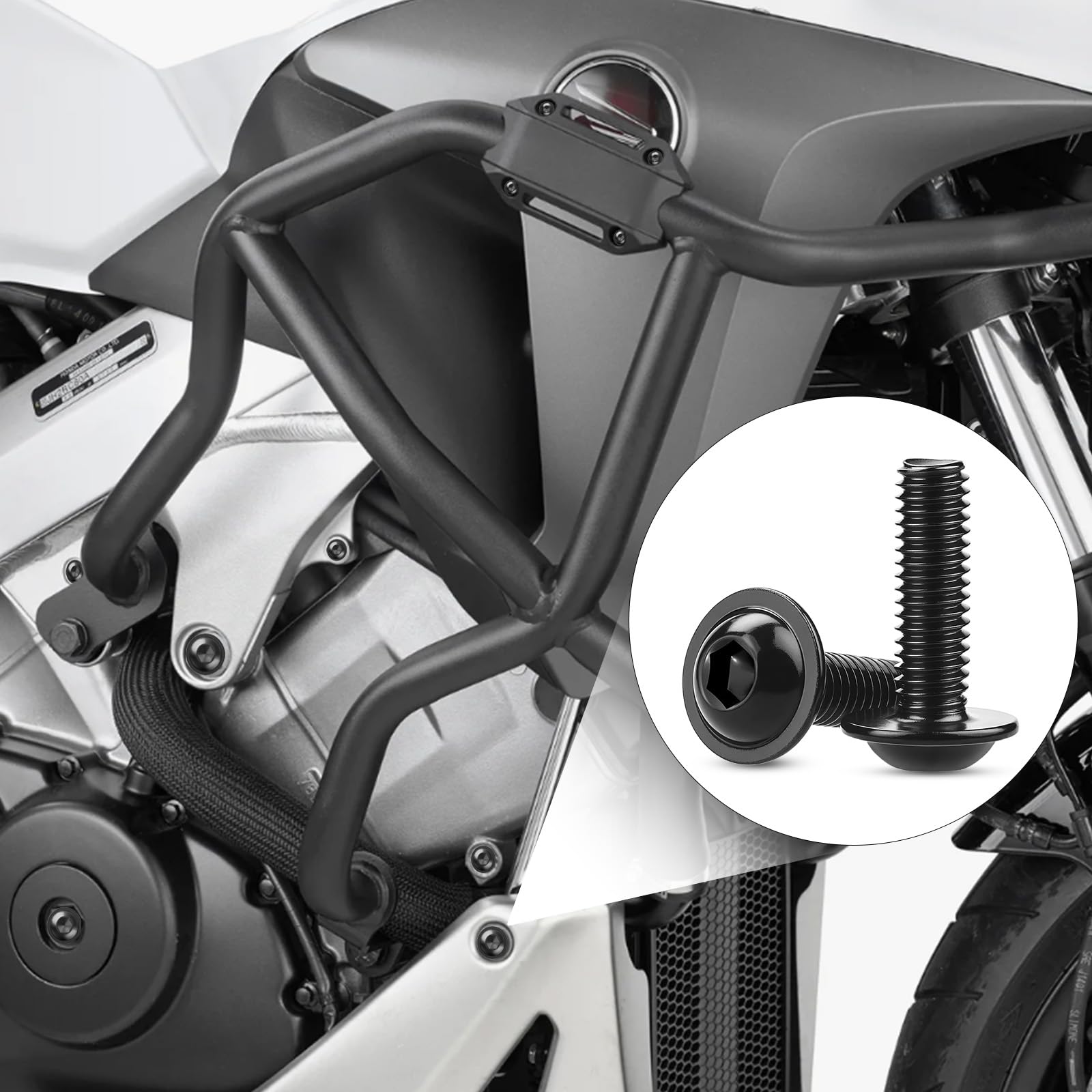 Vite A Testa Bombata Con Flangia E Testa Esagonale Interna/Torx - Foto 13