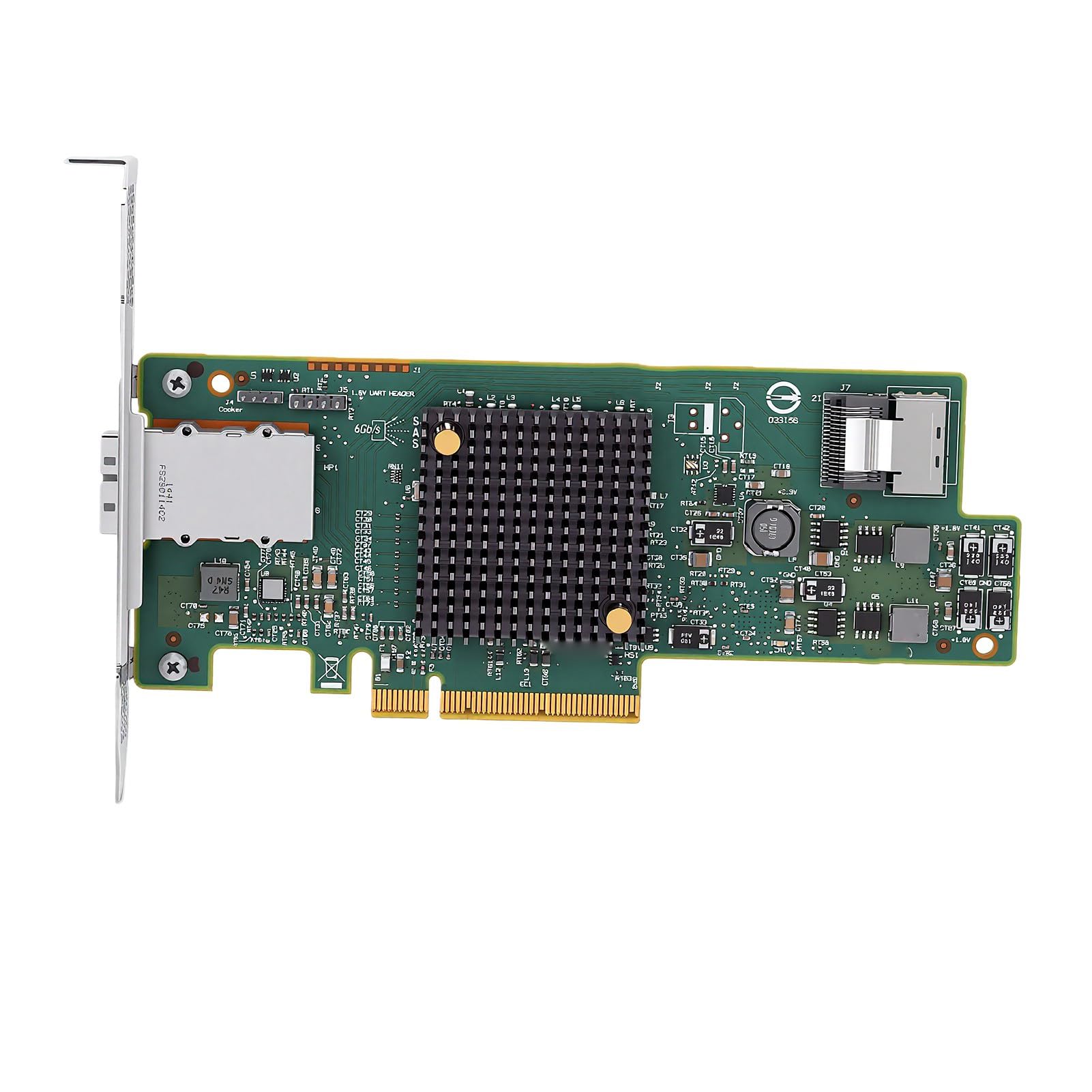 Annadue Scheda Controller HBA PCIe da 6 Gb/s, Espansione SAS SATA a 8 Porte