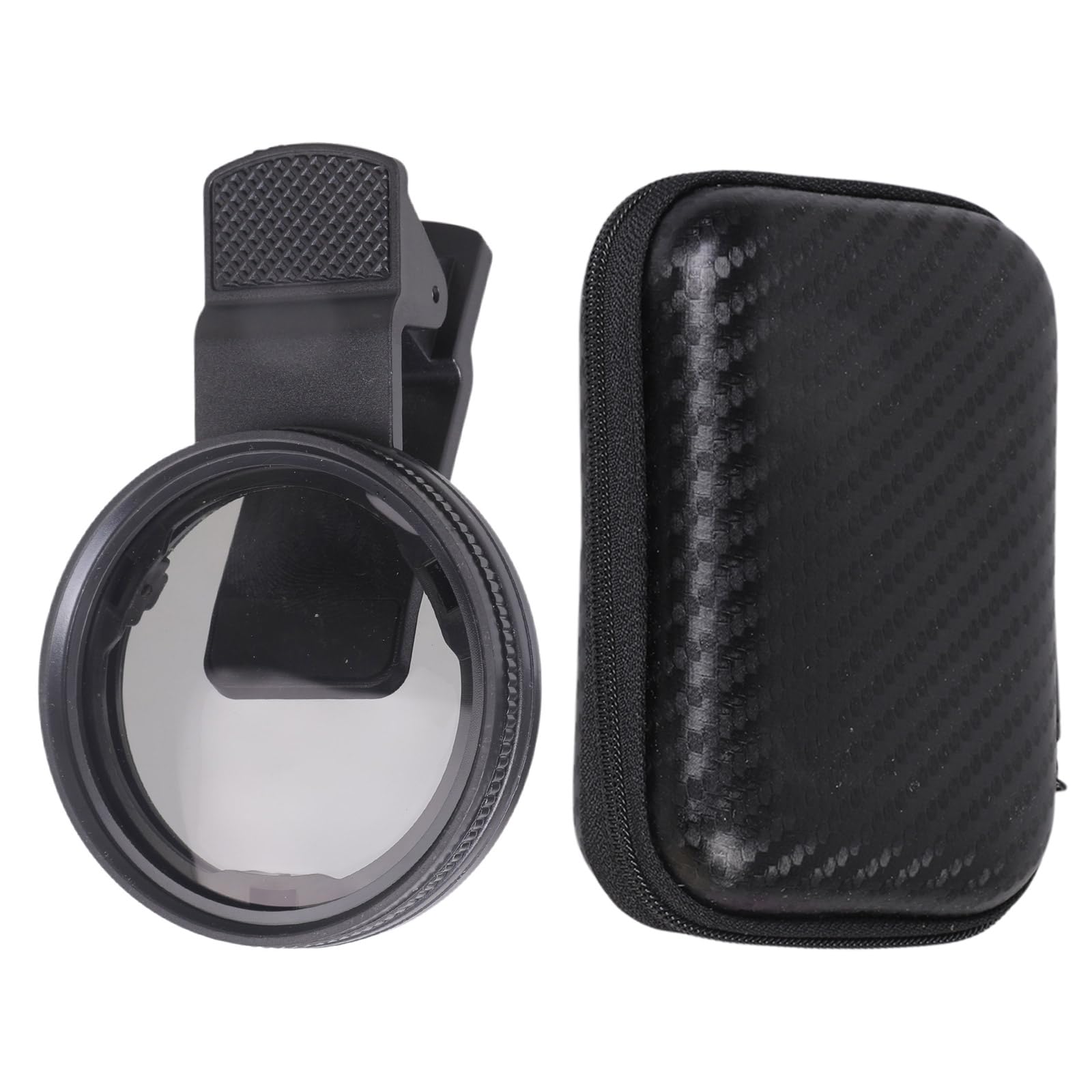 Tsophreniq Reflective Filter for Smartphone Photography Opticaled Glass Lens CPL Polarizing Lens Filtration Clip on Design Aluminum Alloy Phone Filter