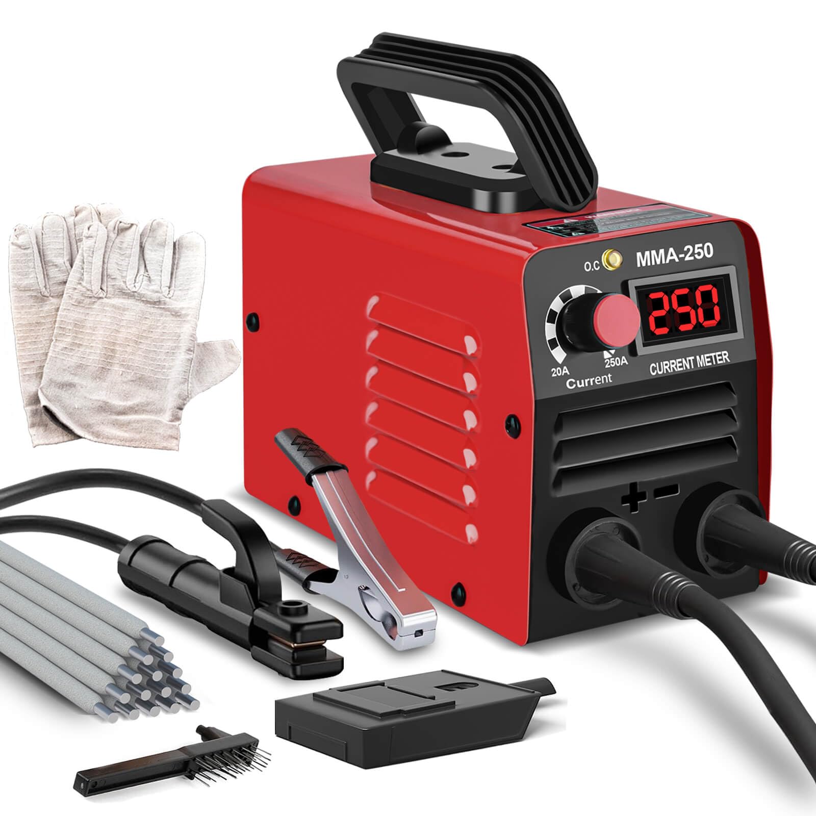 110V 250AMP Mini IGBT ARC Welder – Inverter DC MMA Stick Welding Machine