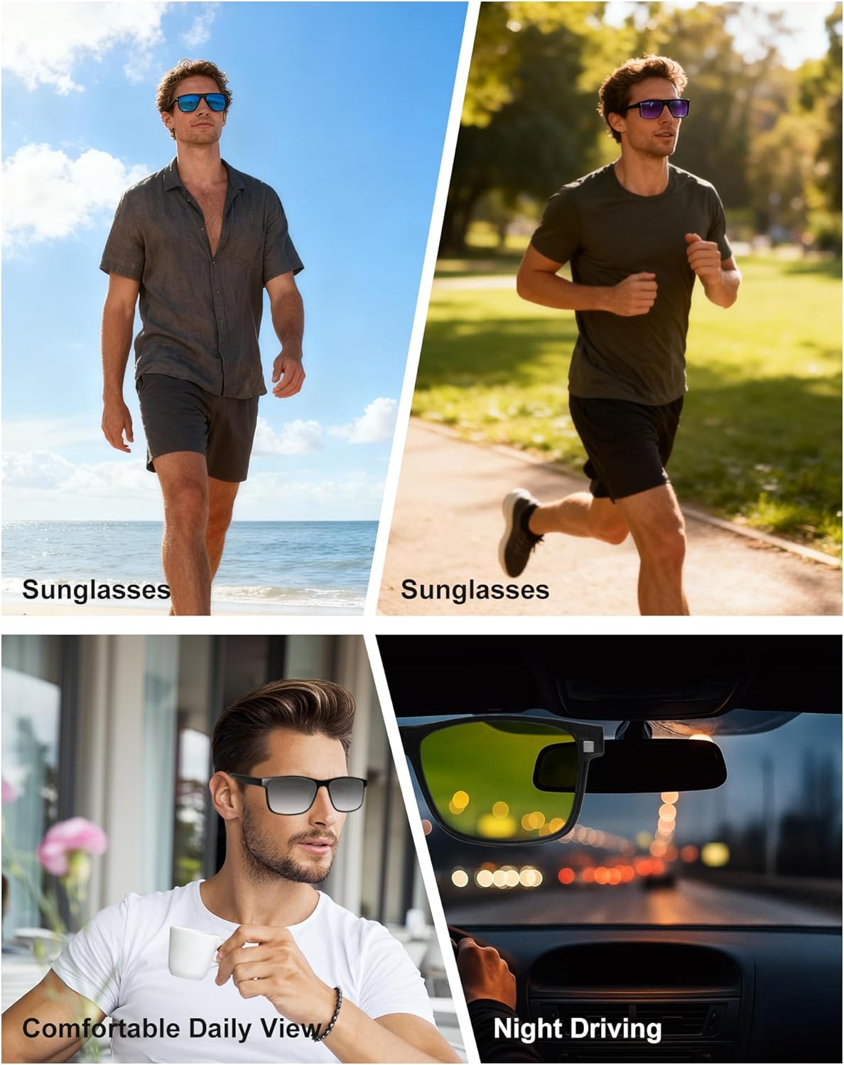 Magnetic Clip on Sunglasses for Men - Image 4