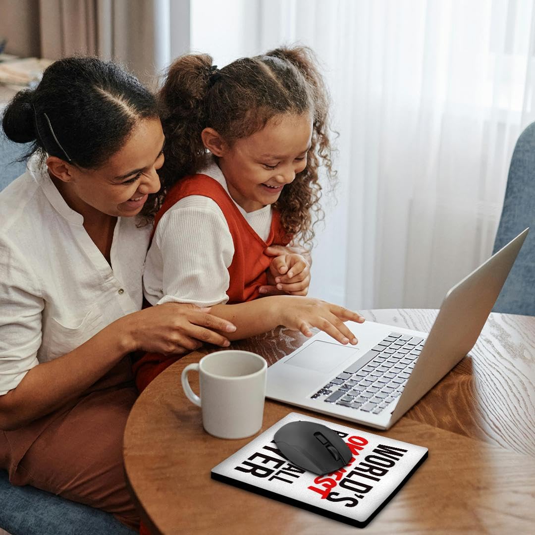 3dRose Worlds Okayest - Worlds Okayest Bocce Ball Player - Mouse Pads (mp-384543-1)