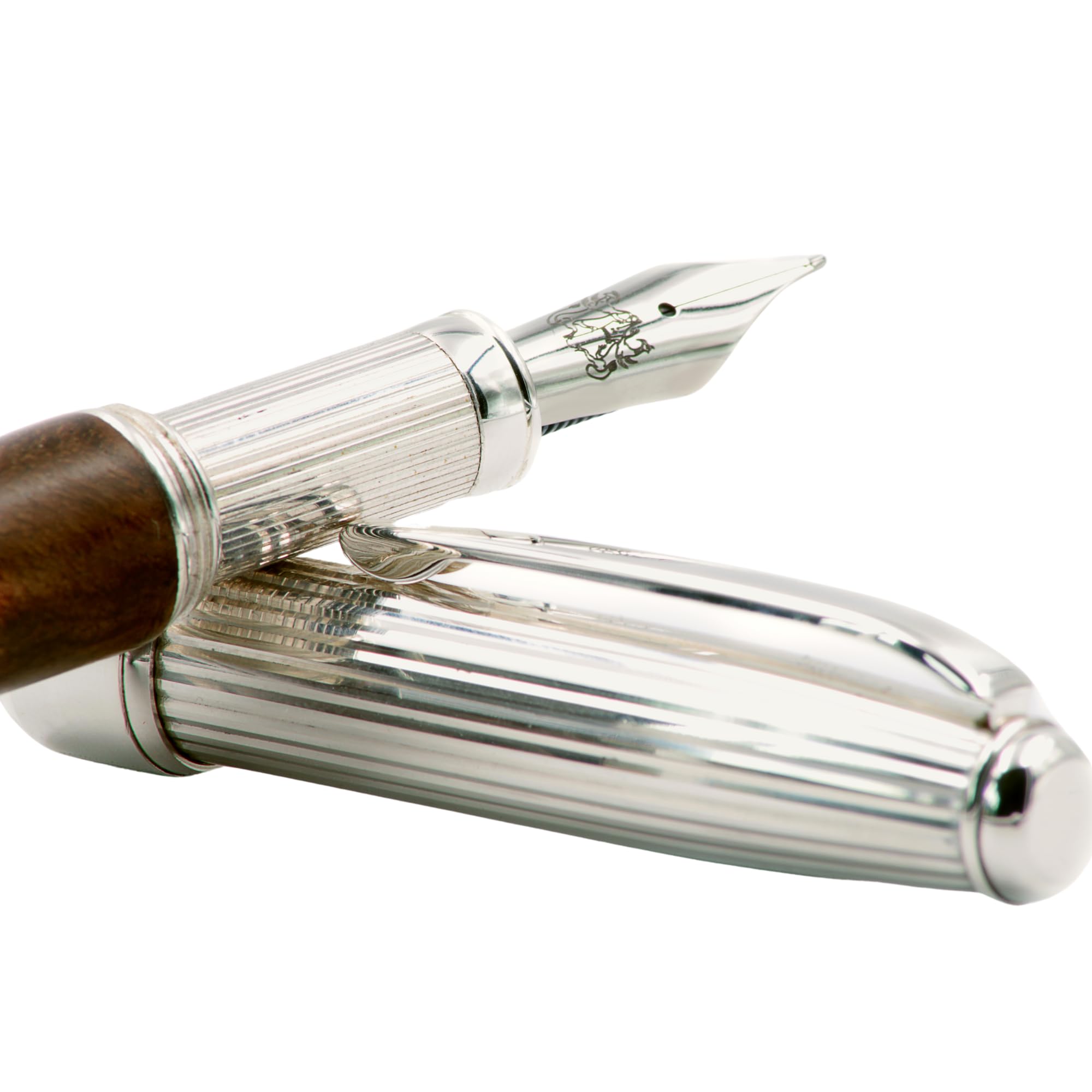 【馬万年筆】ウォールナット 馬万年筆】ウォールナット