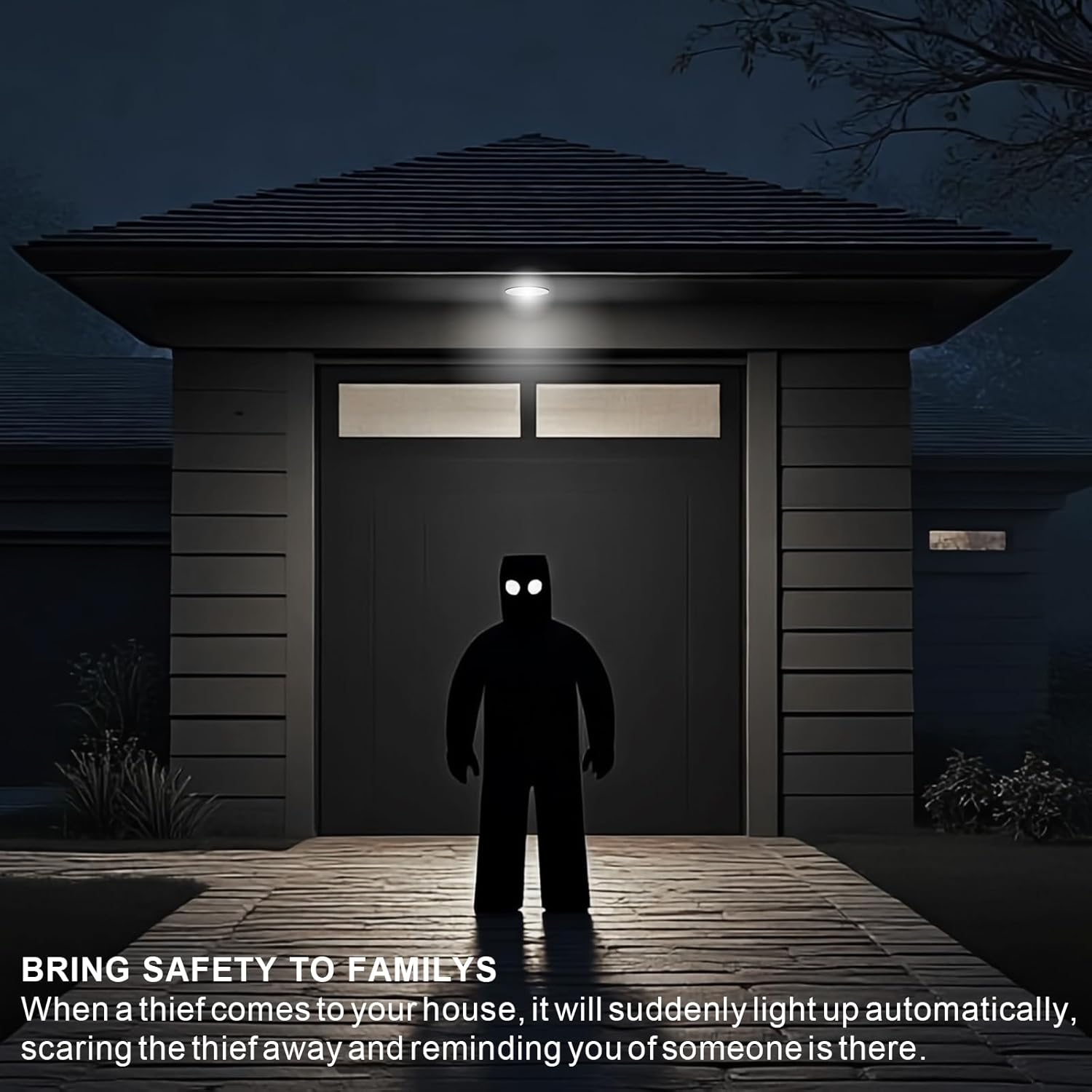 Motion Sensor Downlight, Dusk to Dawn Security 6 Inch Led Recessed Night Lights,17W Equivalent 100W 5800K Daylight, Indoor Motion Activation Detector Retrofit Ceiling Light, 2 Packs