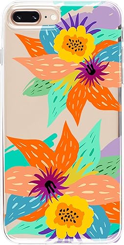 Casely Funda para iPhone 678 Plus  Funda con estampado floral Summer Lovin'