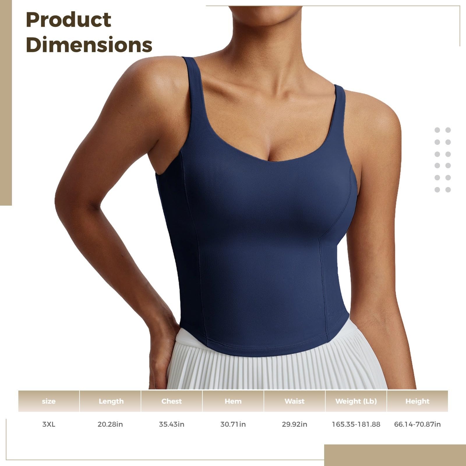 Bezszwowy biustonosz sportowy o wysokim wsparciu dla kobiet, duży krój biustu, wyściełana i oddychająca tkanina nylonowa spandex, rozmiar XXXL do intensywnych treningów, niebieski, NIEBIESKI, Rozmiar