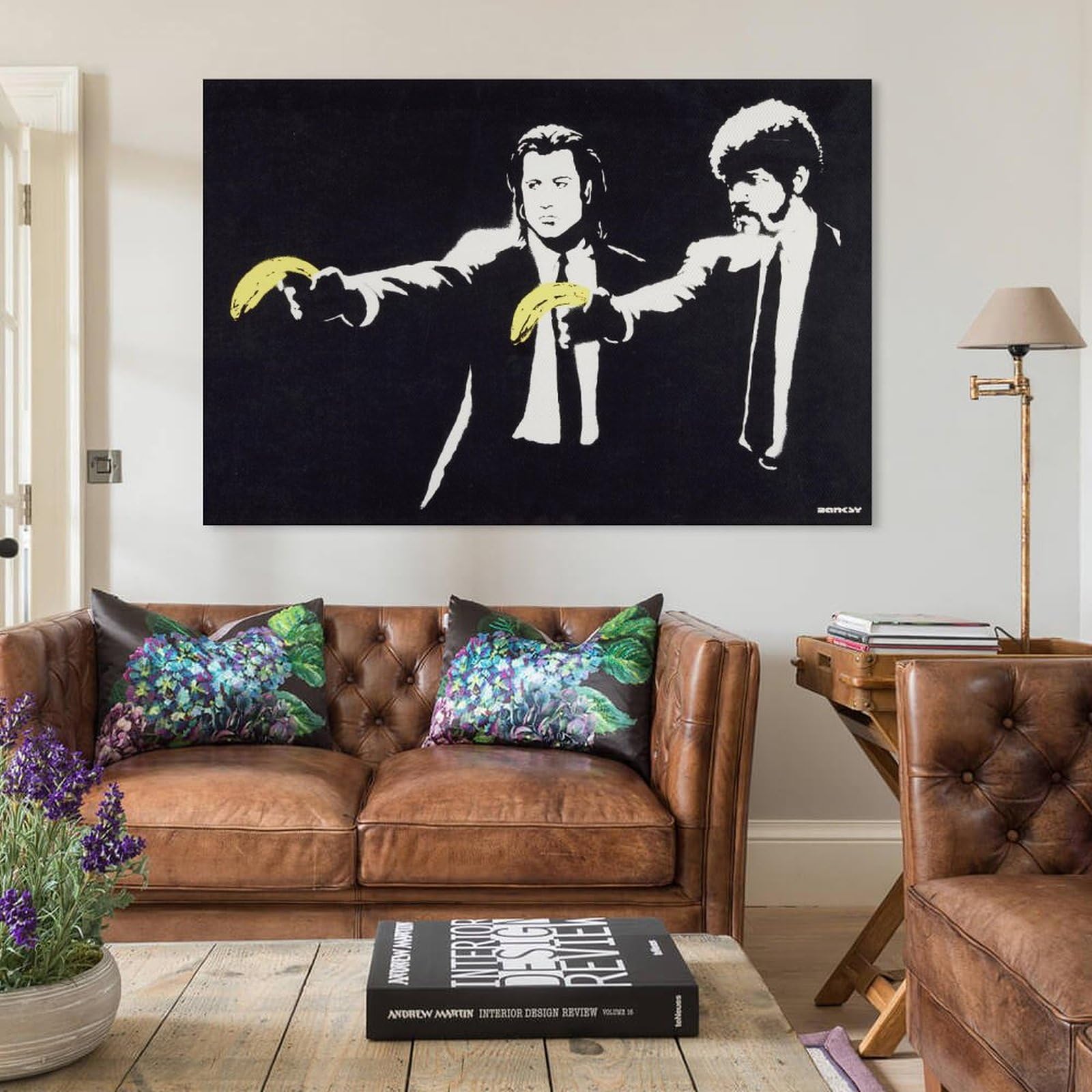 Amazon.co.jp: バンクシー『パルプ・フィクション』ウォール