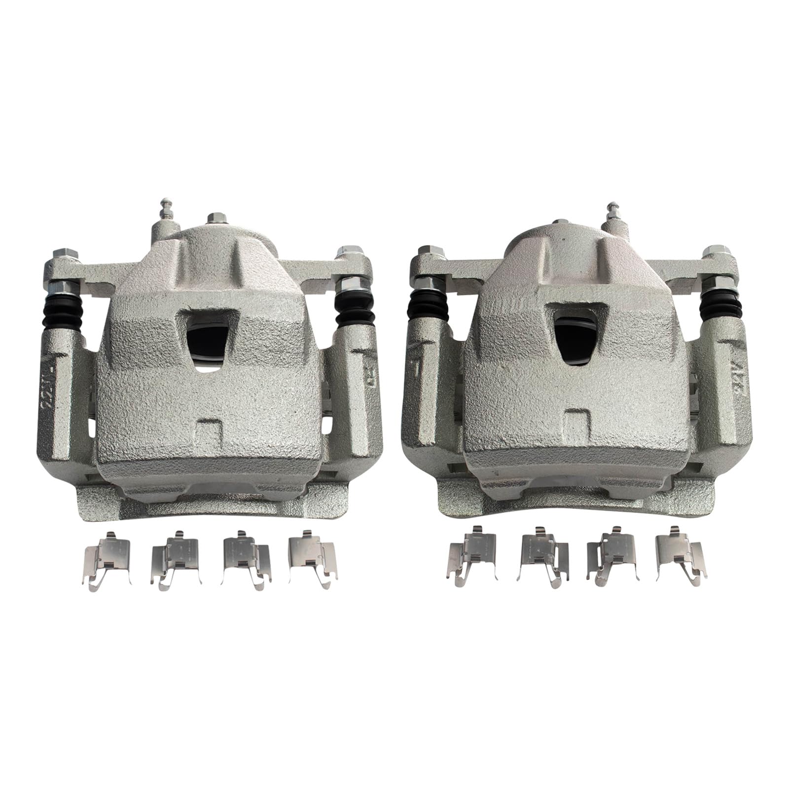 TRQ Front Brake Caliper Set Fits 2001-2007 Ford Escape 2001-2006 Mazda TRQ Front Brake Caliper Set Fits 2001-2007 Ford Escape 2001-2006 Mazda
