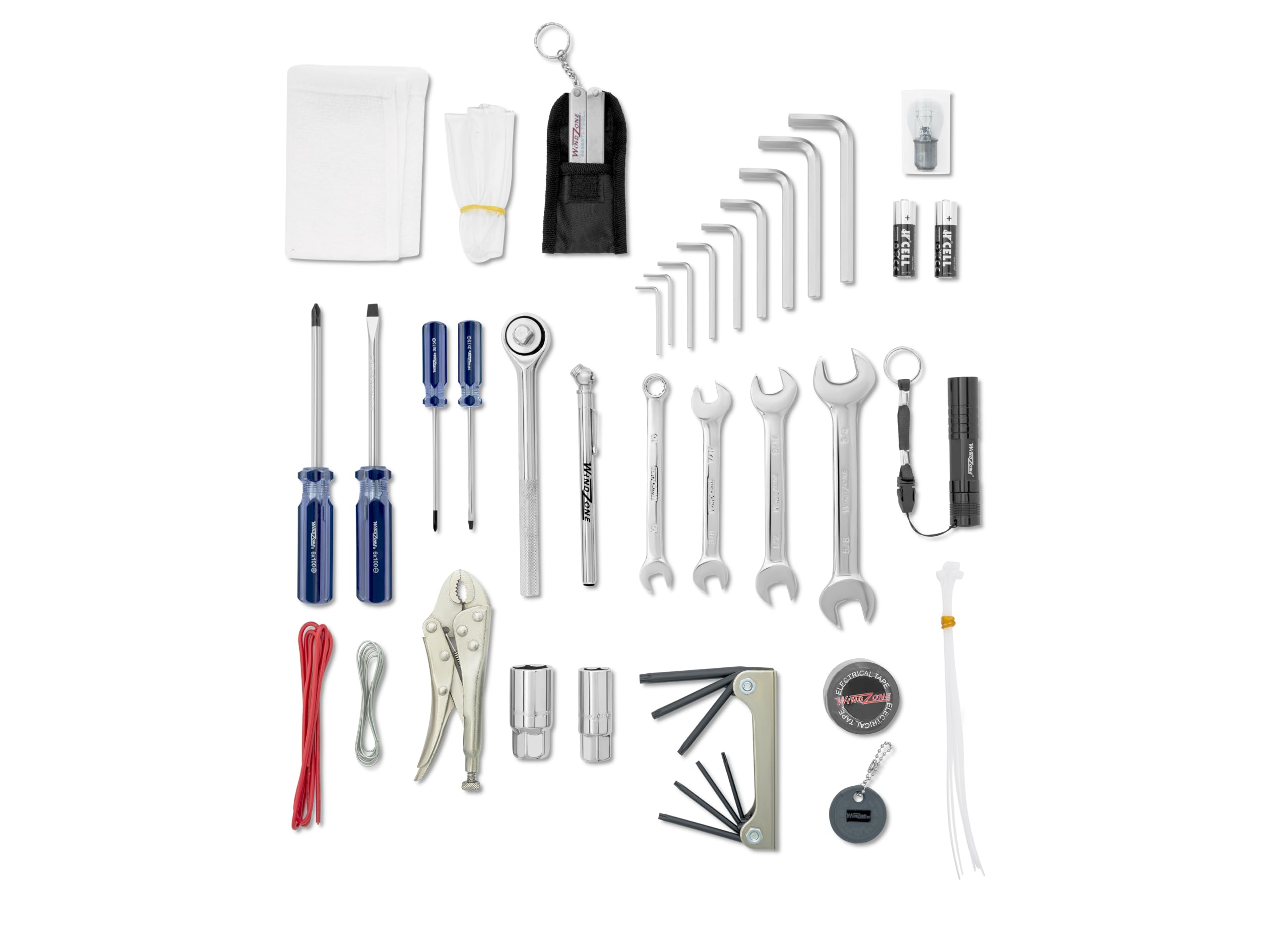 WindZone 45-Piece Motorcycle Tool Kit