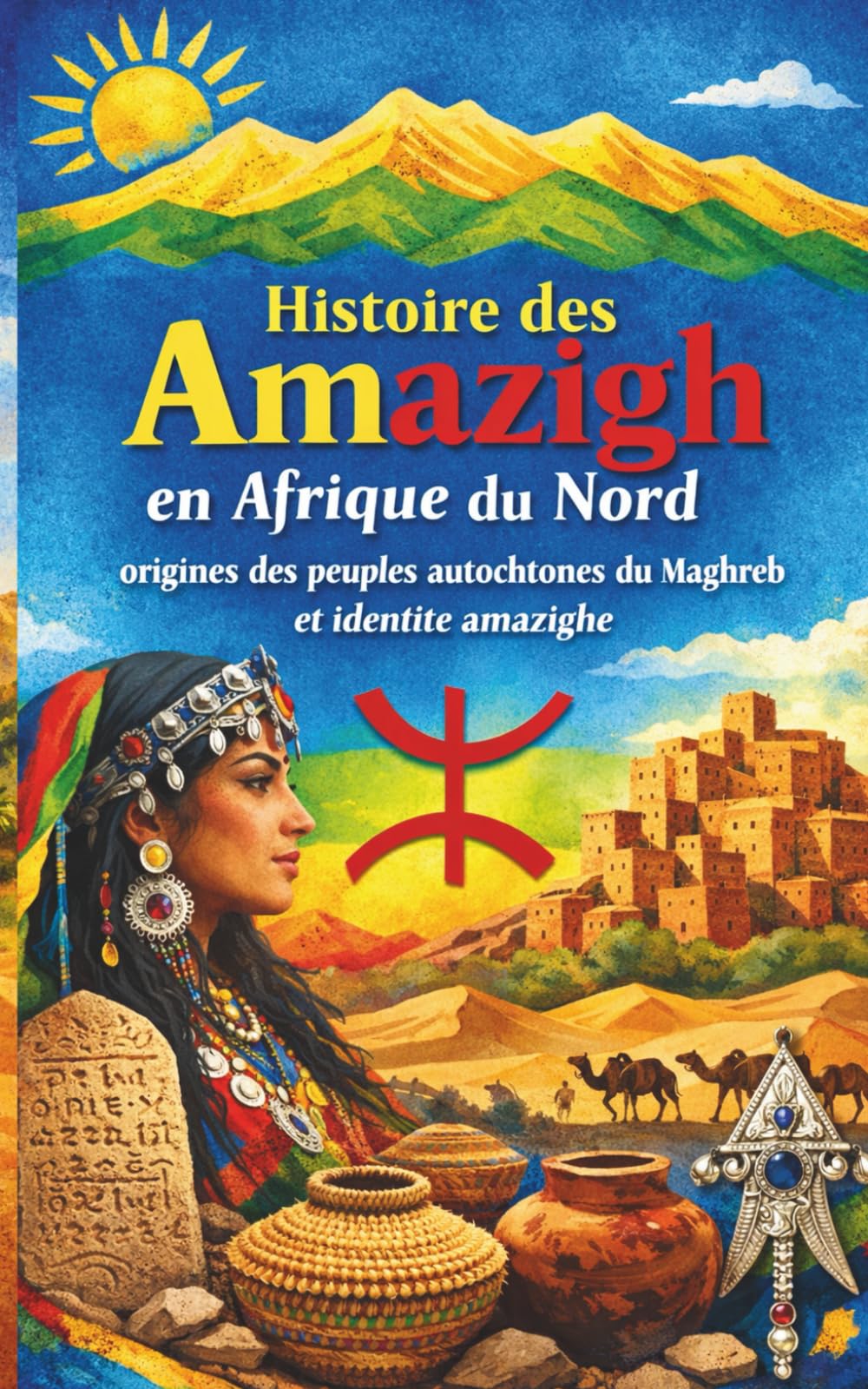 Histoire des Amazigh en Afrique du Nord origines des peuples autochtones du Maghreb et identité amazighe: Culture amazighe langue tamazight alphabet ... colonisation résistance et heritage