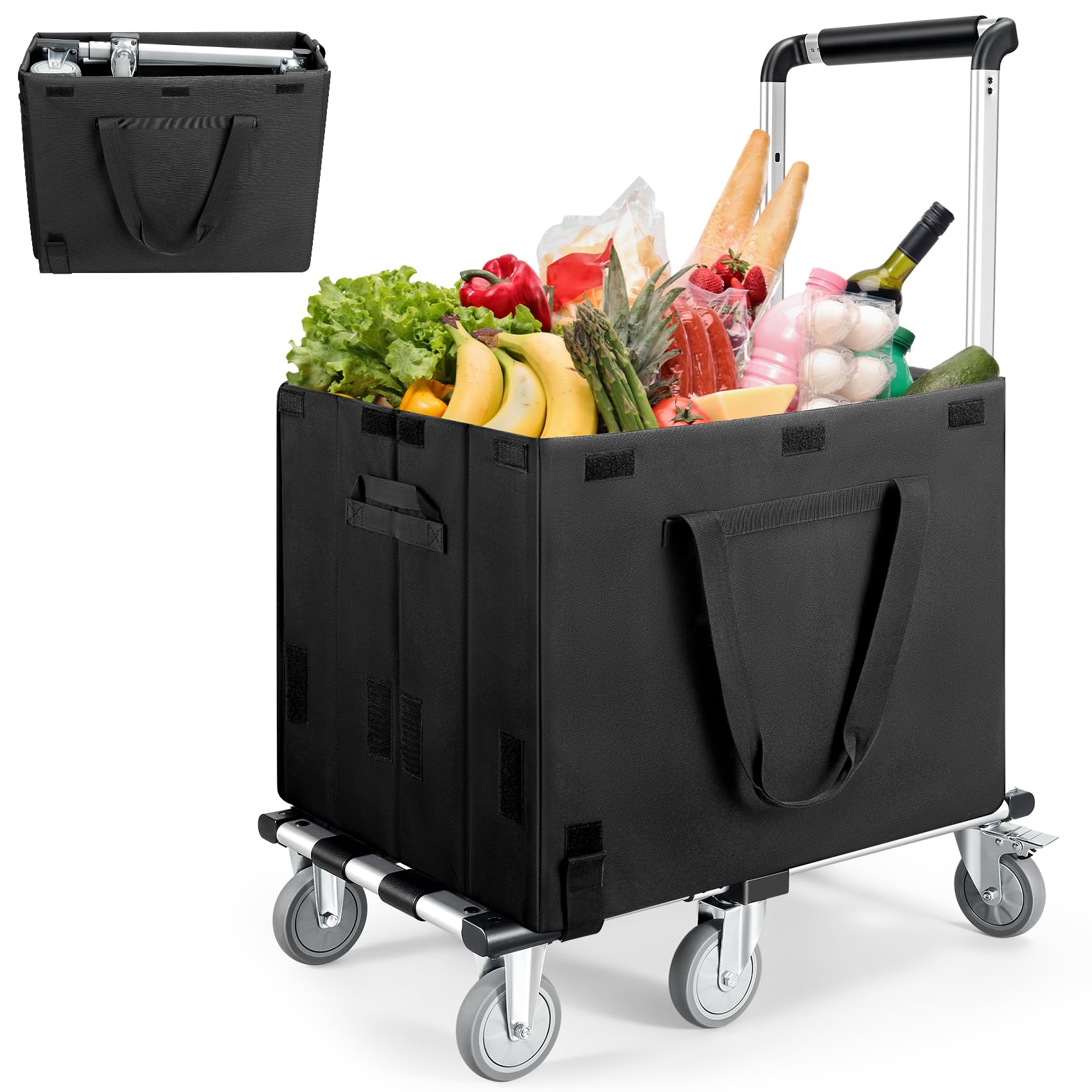 KEDSUM 500LBS Grocery Cart