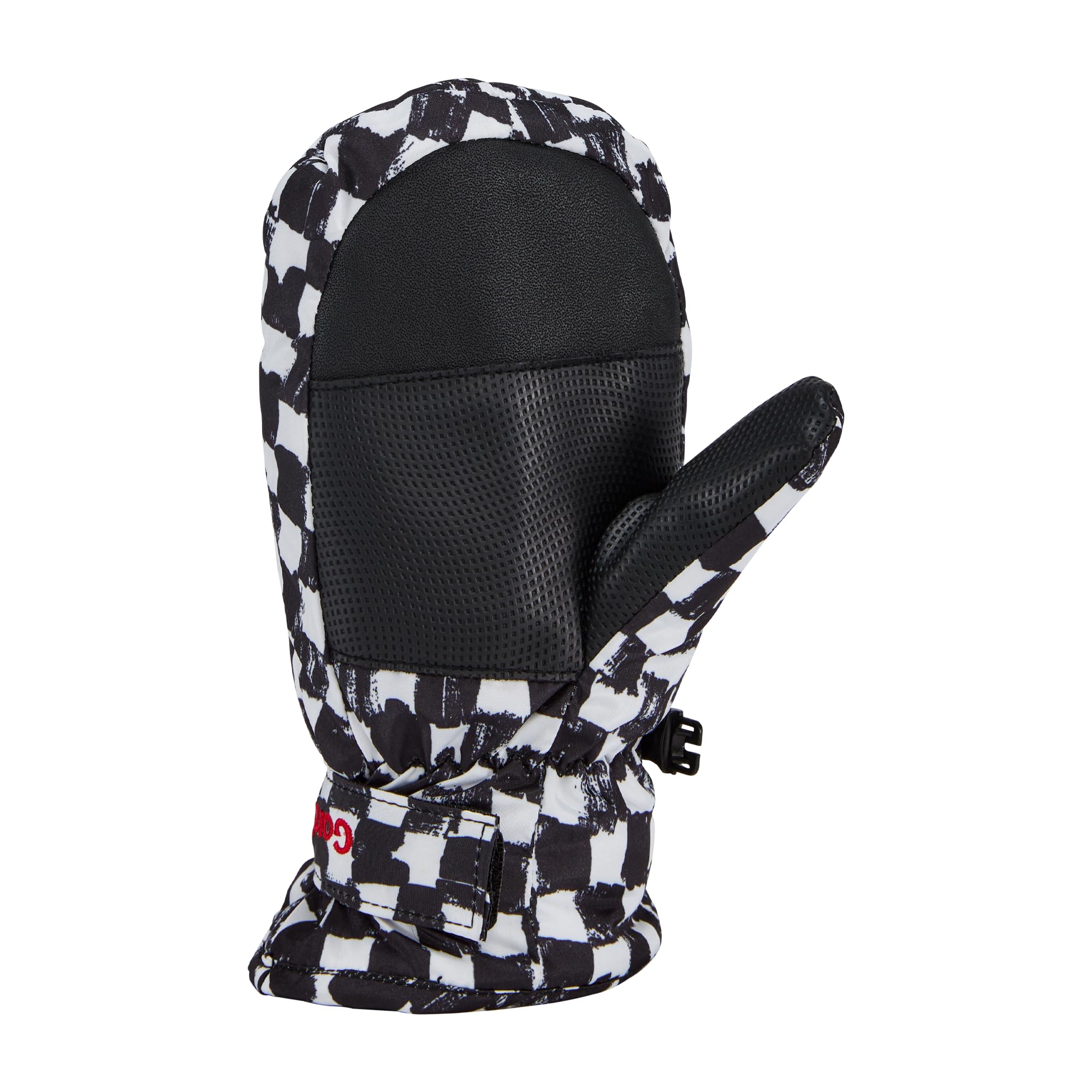 Gordini Unisex Kids' Wrap Around Mitten, Painted Checker, X-Large