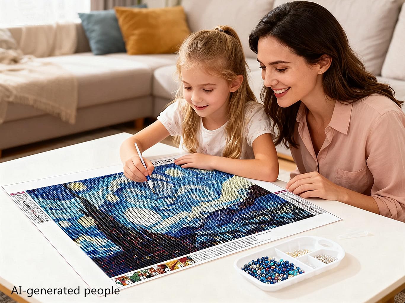 Amazon.co.jp: 星月夜 - ヴァン・ゴッホの有名な絵画 5D ダイヤモンド