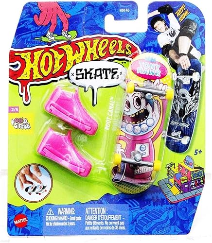 Hot Wheels Tony Hawk Finger Skate HVJ81 Food Style 25 Root Canal  Figuras de juguete de acción  A partir de 5 años disponible en Yaxa Colombia