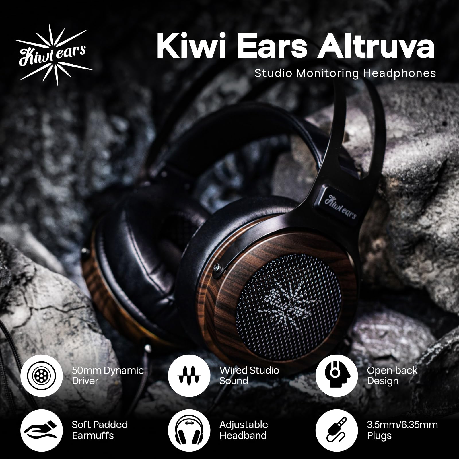 Amazon.co.jp: Linsoul Kiwi Ears Altruva オーバーイヤーヘッドホン