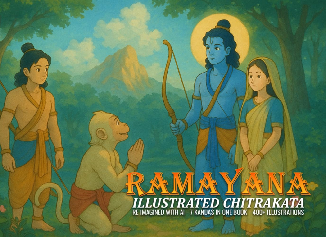 RamChitrakata: Illustrated Ramayana