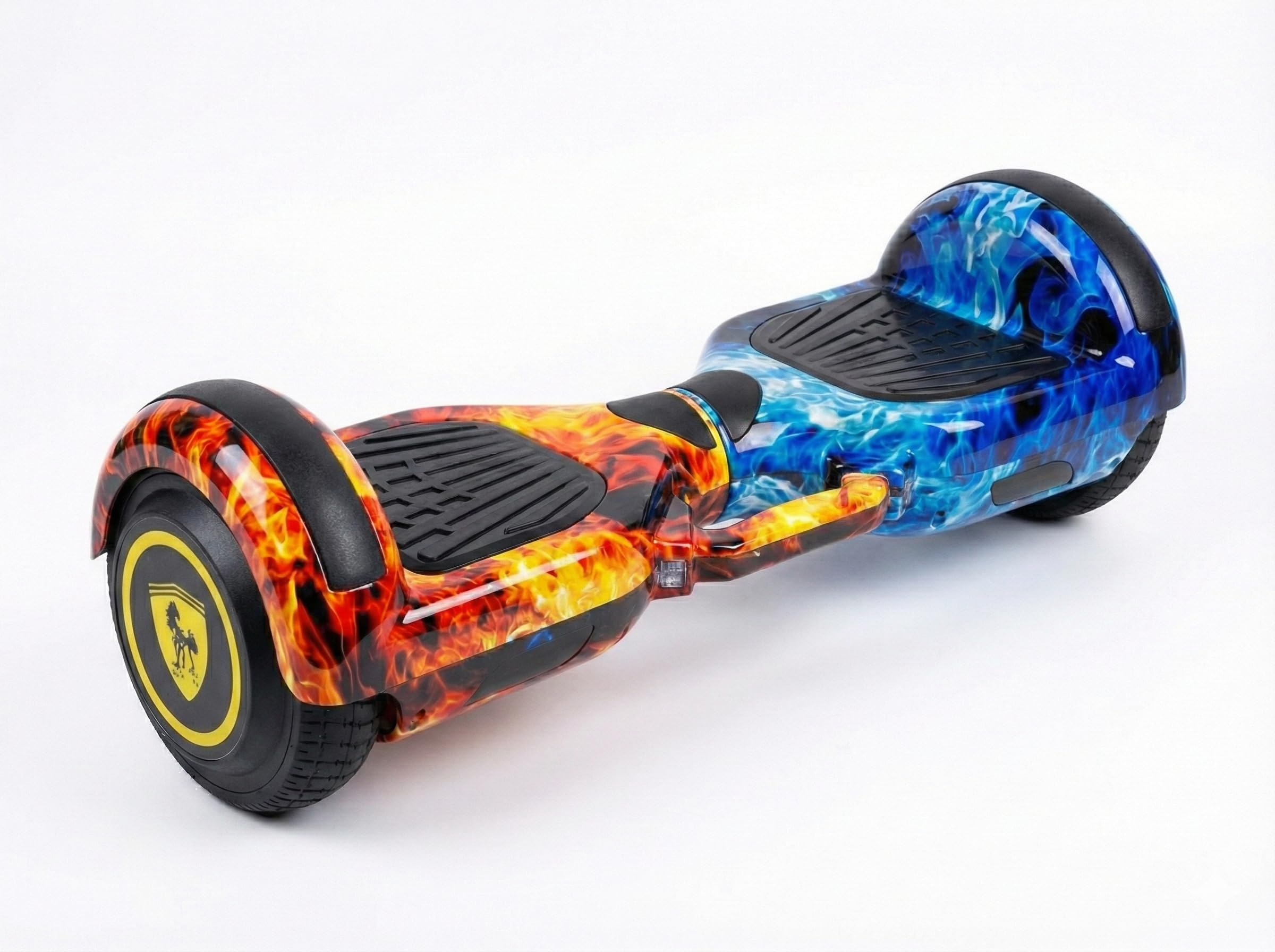 WESITO 6.5 Inch Self Balancing Hoverboard with Bluetooth Speaker, LED Wheel Lights, Rechargeable Battery, Anti-Slip Foot Pads, Carry Handle for Kids, Teens & Beginners