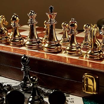 チェス盤とチェス駒のセット Amazon.co.jp: 木製チェスボックス チェス盤 チェス駒収納