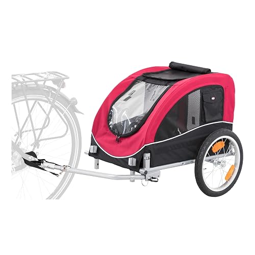 TRIXIE Medium Dog Bike Trailer, 48 lbs