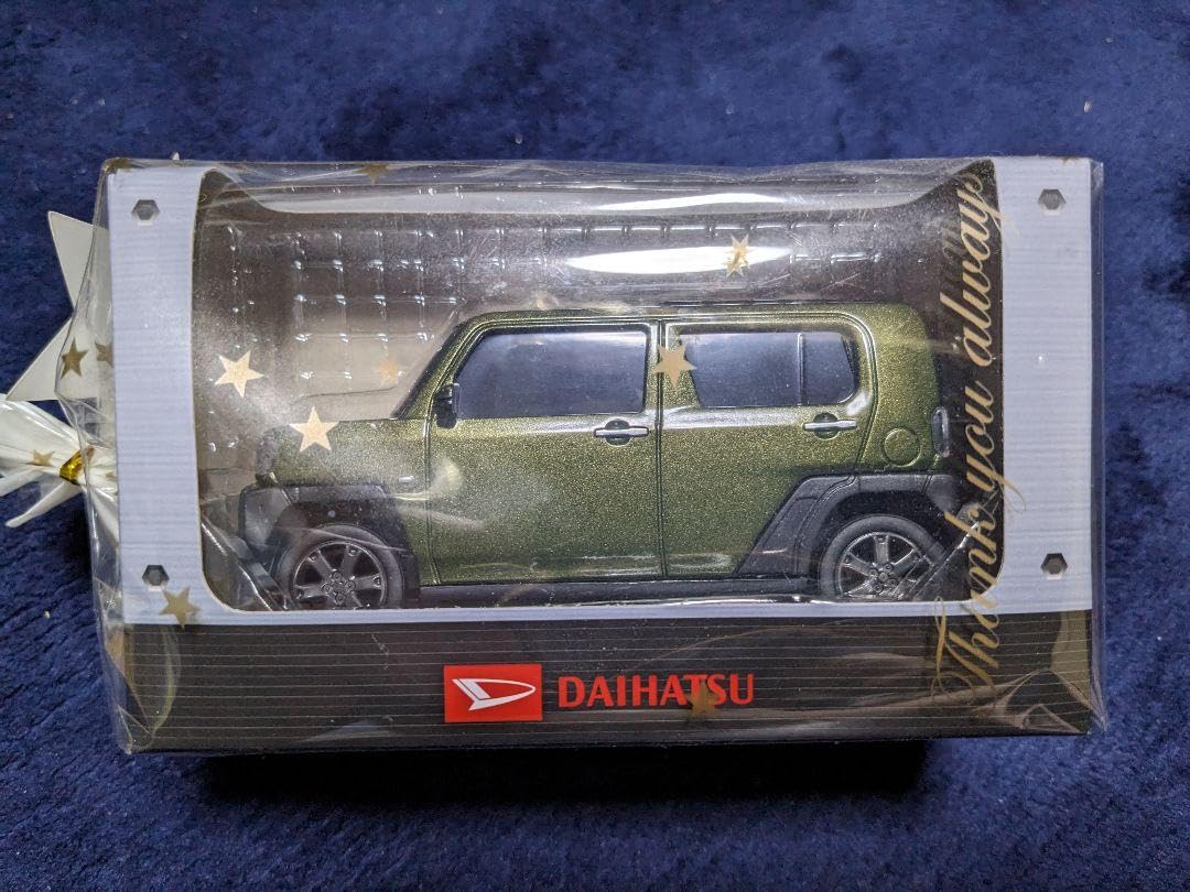 ダイハツ タフト 2台 フォレストカーキ イエロー プルバックカー ミニカー 1364501848.jpg?1633852903