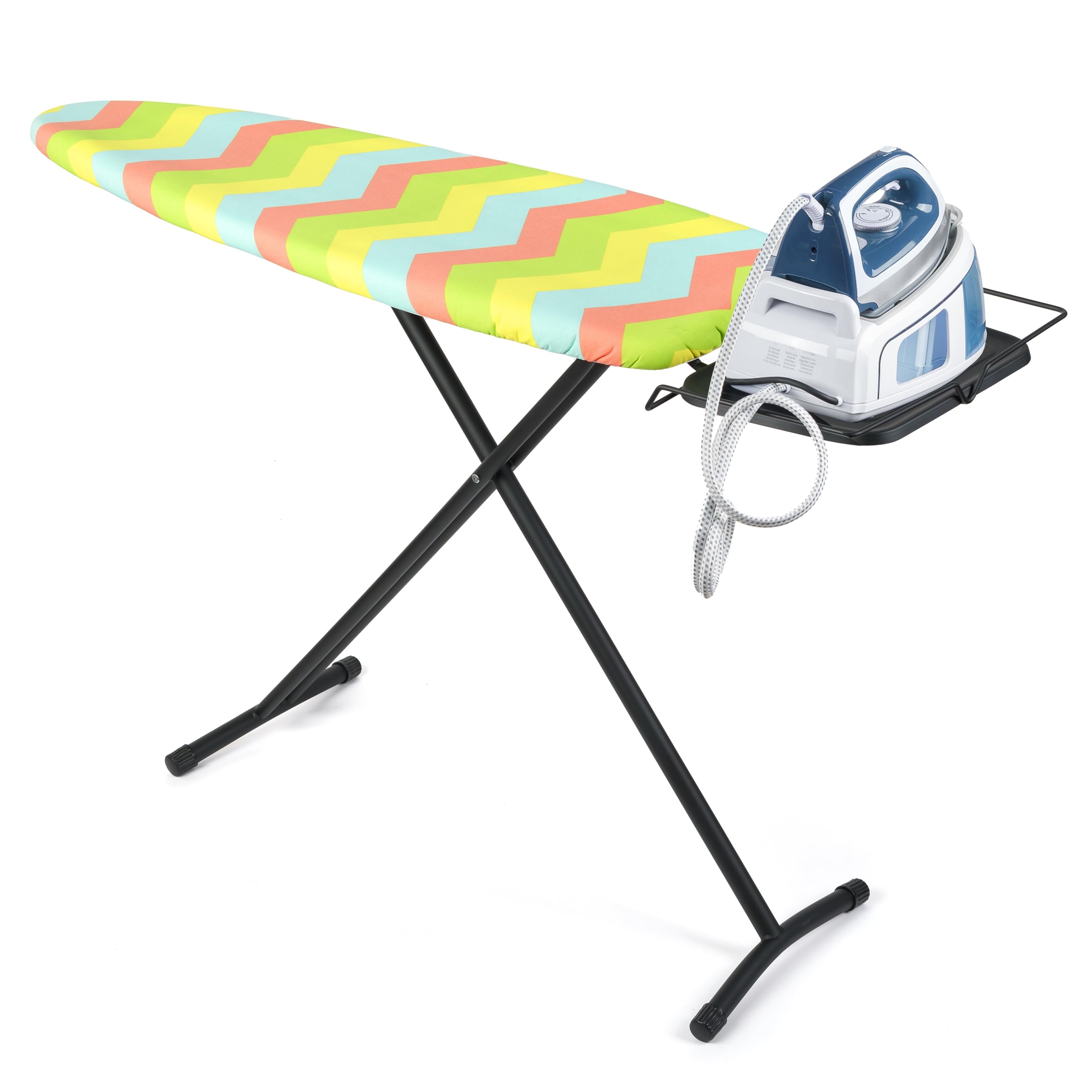 Bügeltisch Dampfbügelstation Bügelbrett klappbares Dampfbügelbrett Stabil Ironing Board - 120x40 cm