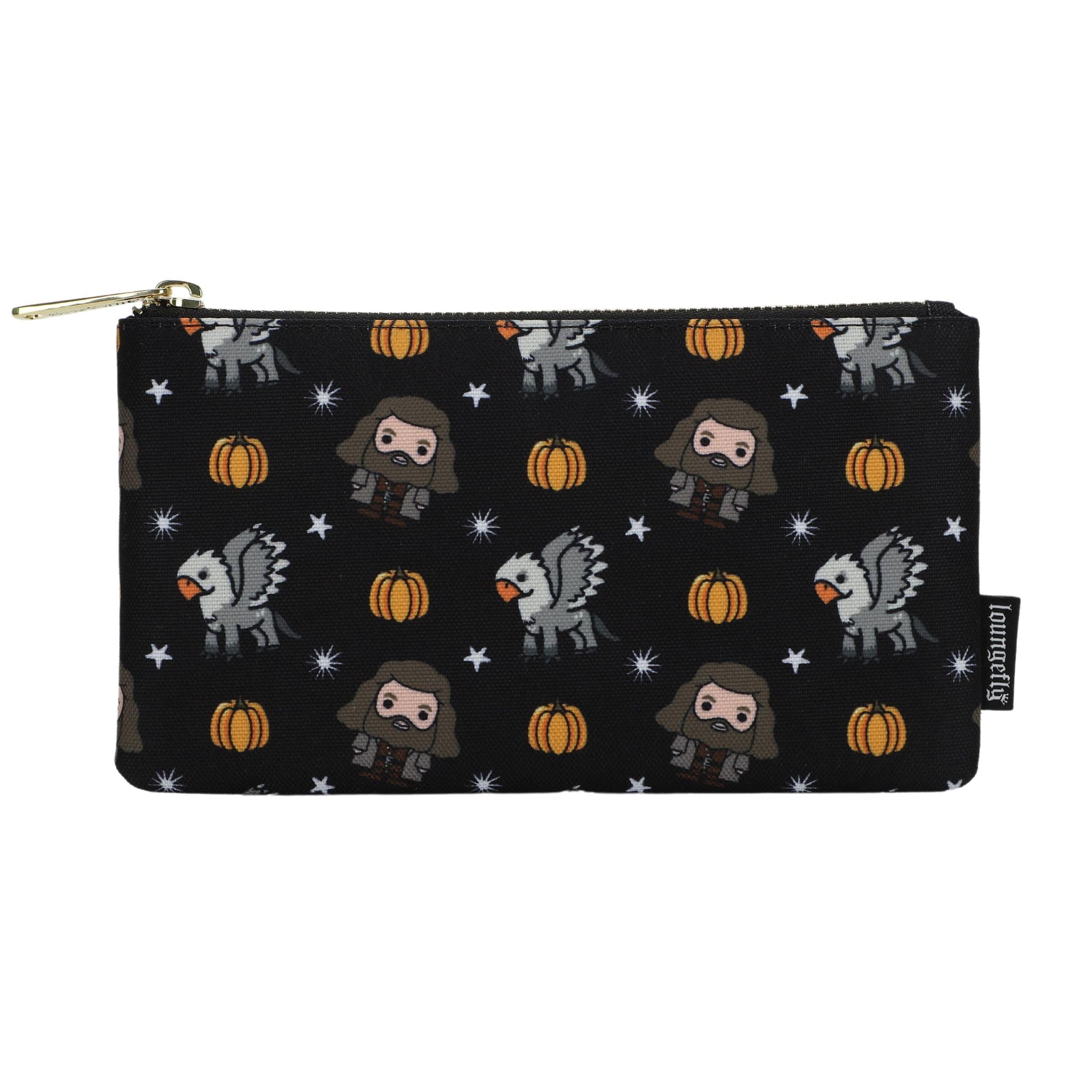Loungefly Harry Potter Hagrid & Buckbeak AOP Chibi Nylon Pouch