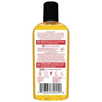 Desert Essence Organic Jojoba Oil -- 4 fl oz (Pack of 2)