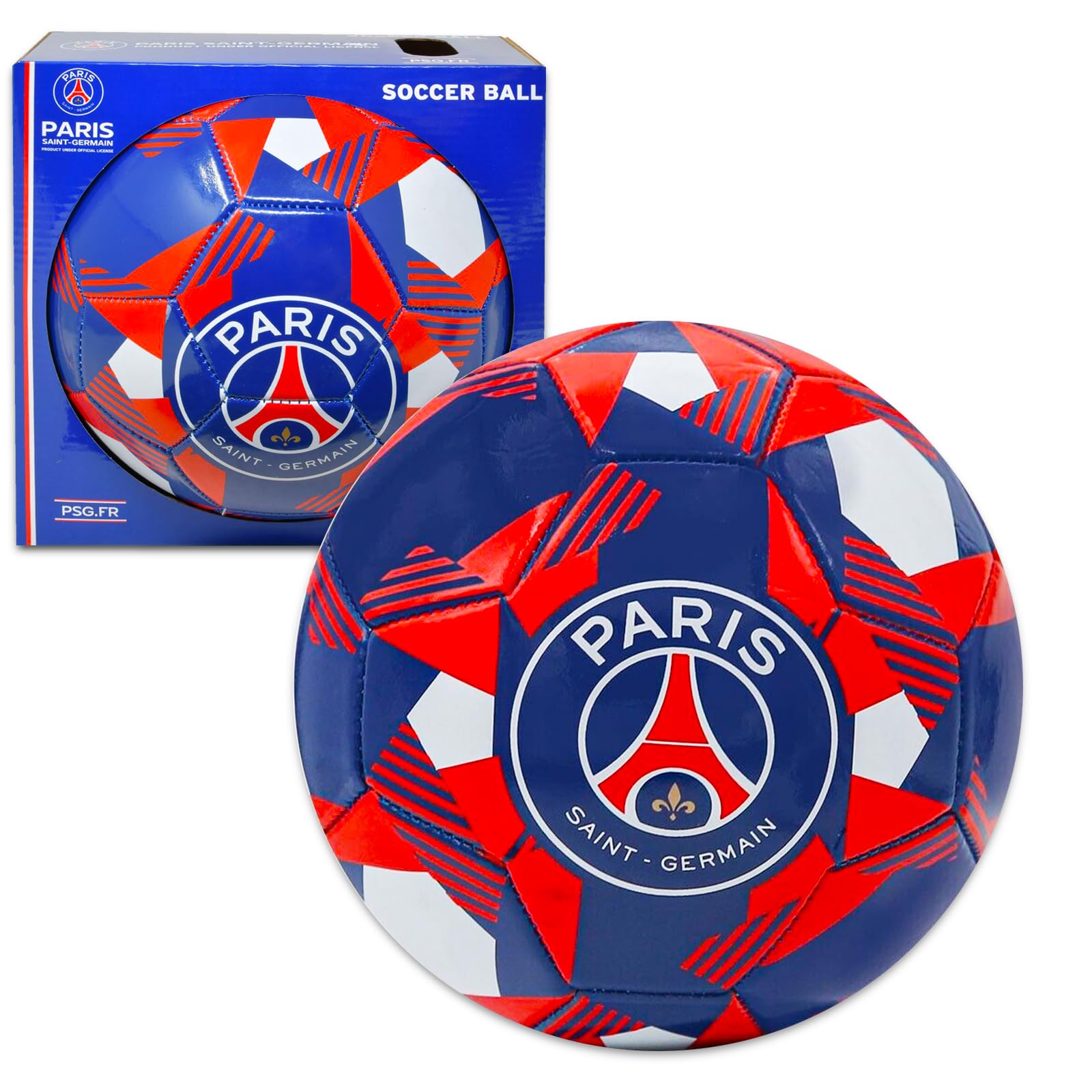 Snapklik.com : Paris Saint Germain Soccer Ball Size 5 - PSG Soccer Ball