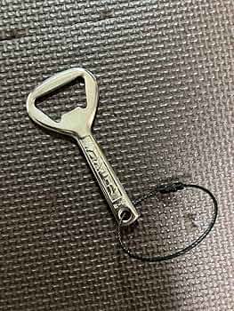 クリームソーダ 栓抜きキーホルダー　レトロ sincere-inc_keybottle