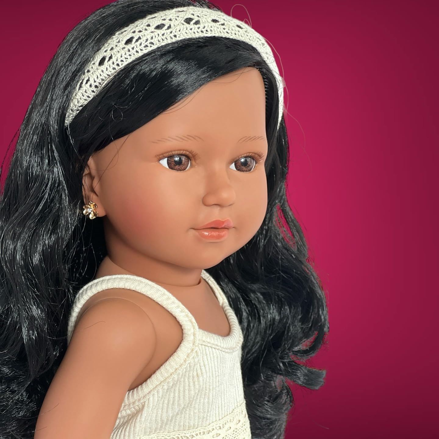 Kennedy and Friends Complete Outfits for 18 Inch Fashion Girl Dolls- 18 Inch Doll Clothes That Fits All 18 Inch Dolls (Khaki Girls Outfit)