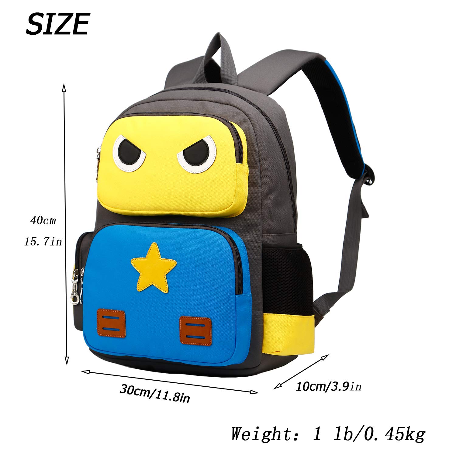 SIVENKE Zaino per Bambini per 5-10 Anni Bambini Zaino Daypack Borsa da Scuola Zaini Zaino Scuola Cartella Ragazzi Ragazze