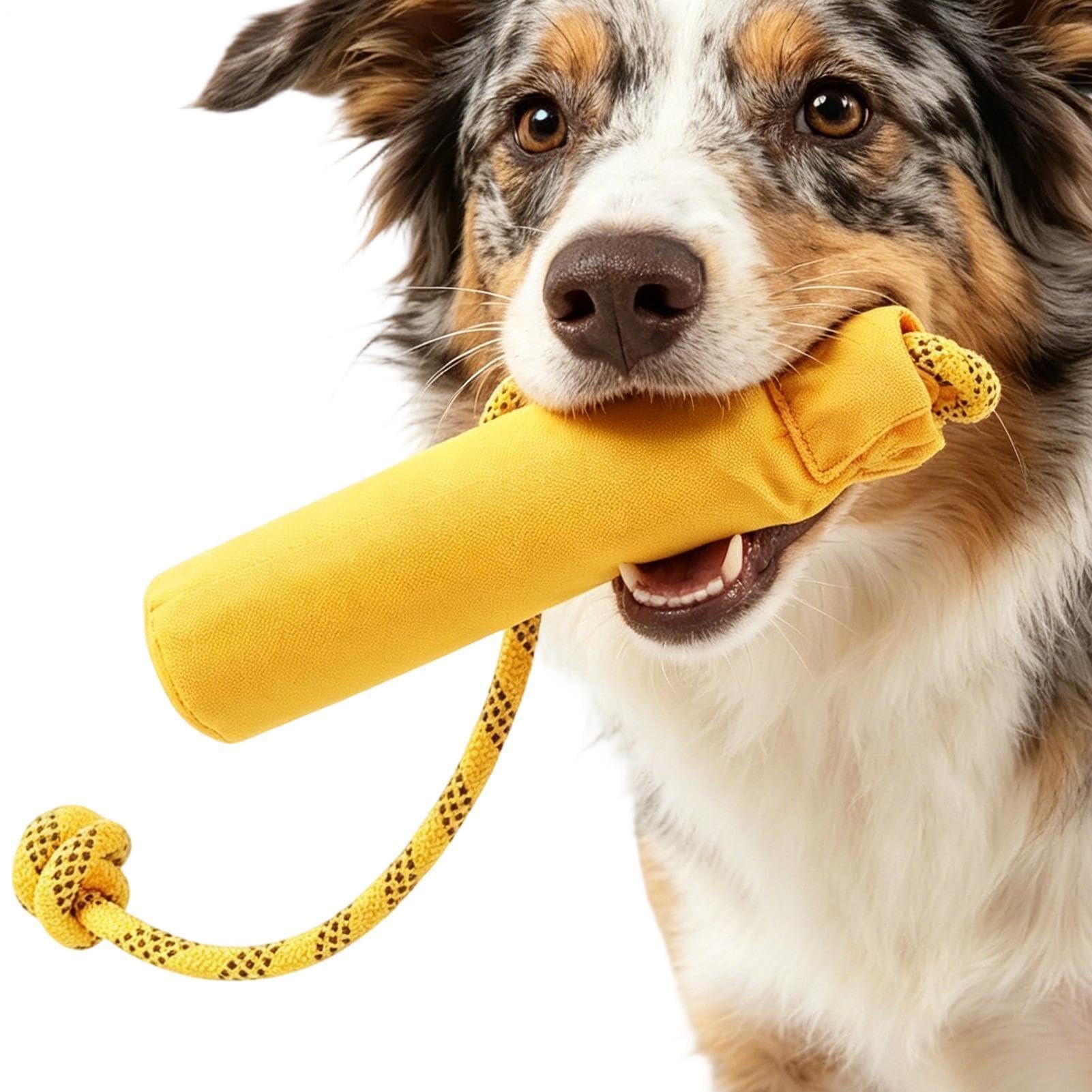 Schwimmendes Hundespielzeug, aggressives Zahnen, schwimmendes Spielzeug mit Seil, Chuck It Hundespielzeug, für Strand, Outdoor, Spielen, Geburtstag, Welpen, Outdoor, Pool, Wasser