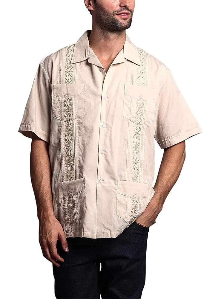 トップス ANDFAMILYS CUBAN SHIRTS KAHKI ANDFAMILYS CUBAN SHIRTS KAHKI