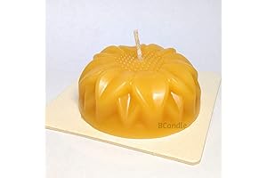 Decorative Beeswax Candle Holder Flower