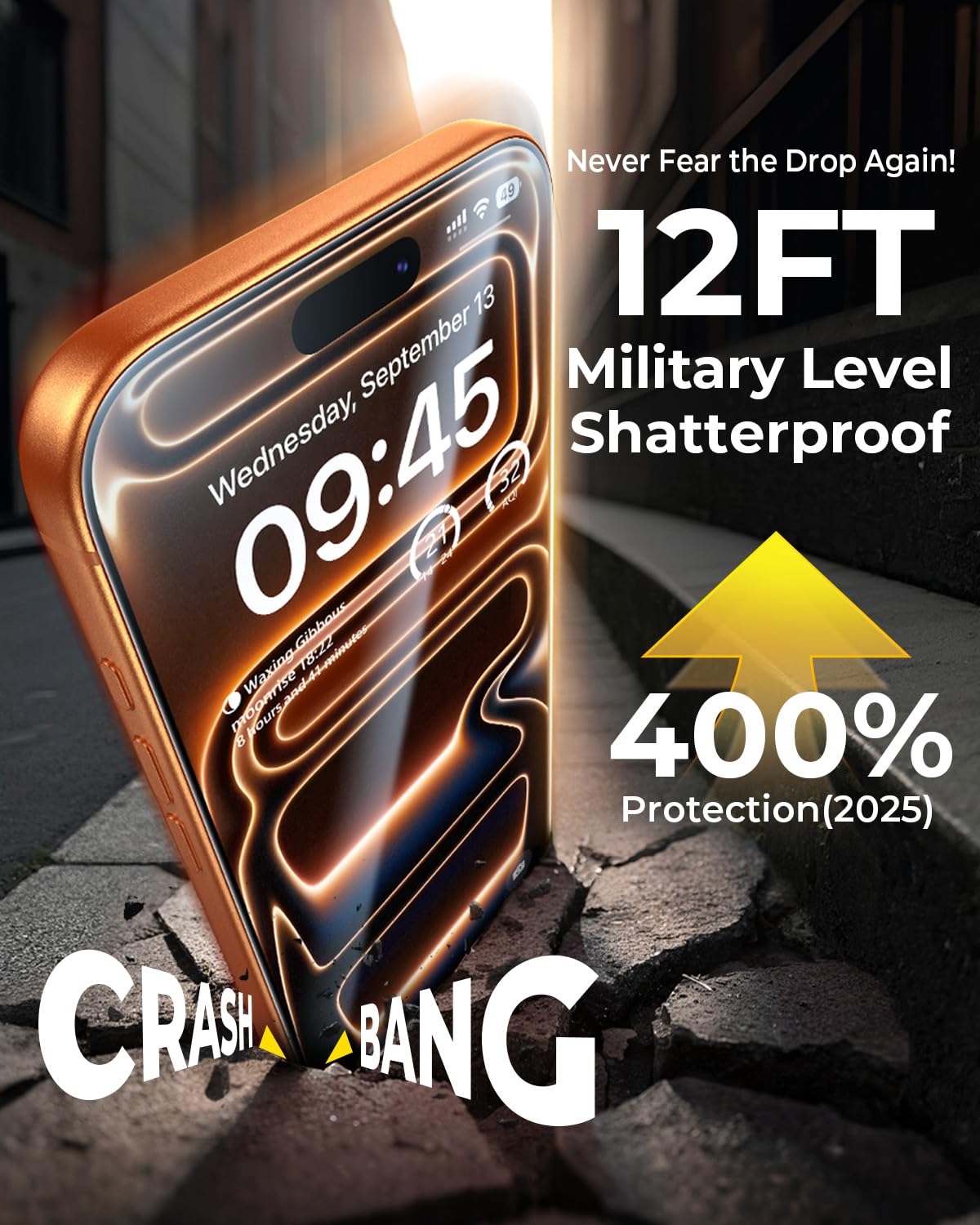 MRGLAS 2+2 Pack Panzerglas für iPhone 17 Pro mit Kamera Schutzfolie, [Auto Dust-Elimination und Null Blase] [10X Militärschutz] TOP 9H+ Schutzfolie für iPhone 17 Pro 6.3 Zoll, HD-Klar