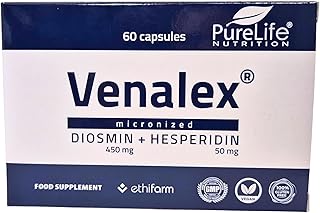 60 CAPS DIOSMIN & HESPERIDIN VARICOSE HEMORRHOIDS DETRALEX