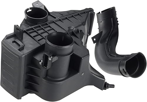 A-Premium Caja del filtro de aire del motor compatible con DOHC 4Cyl 1.8L compatible con Nissan Versa 2007-2012, Hatchback, Sedán, Reemplazo #