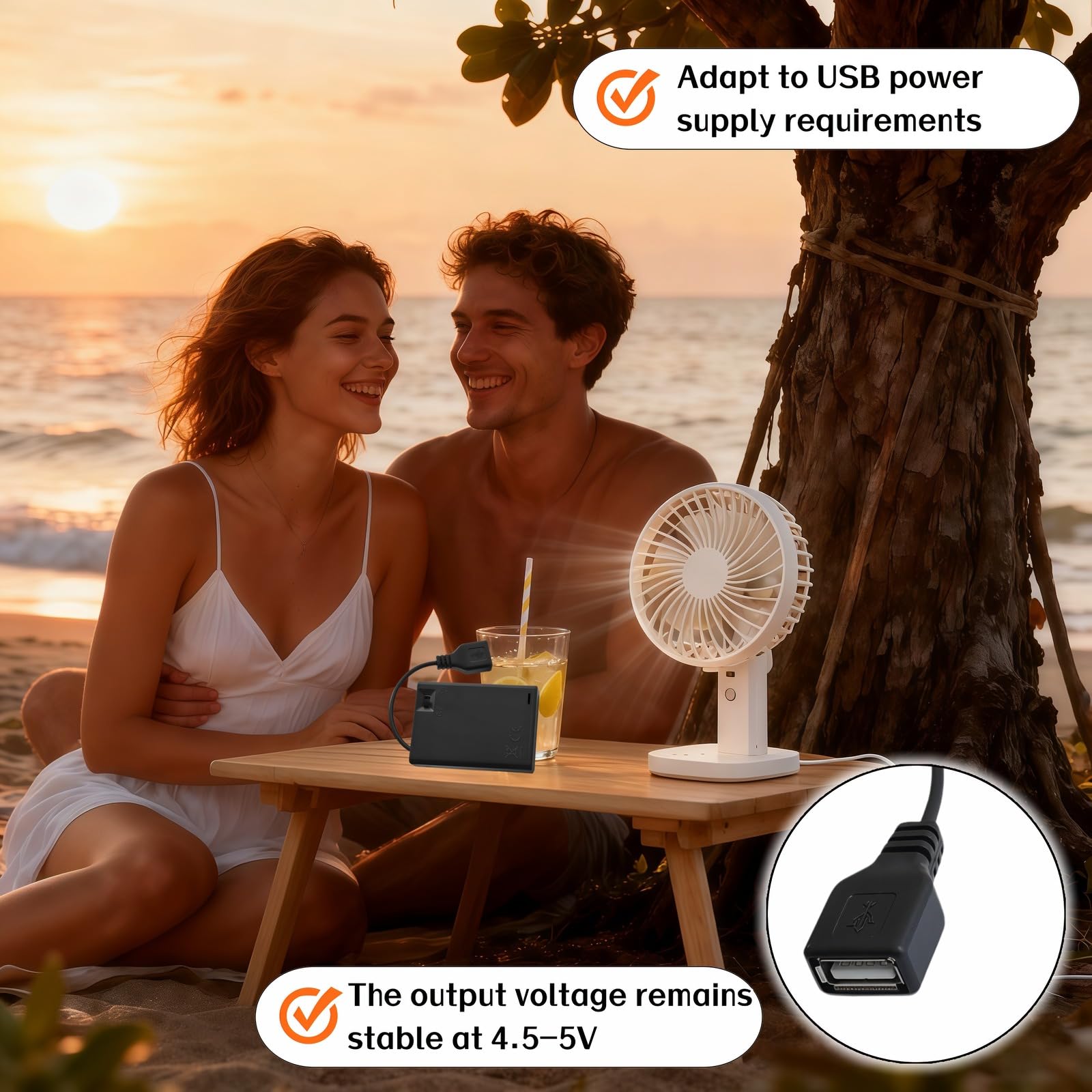 Batteriehalter für 3 AA-Batterien, mit USB-Kabel und Ein-/Ausschalter, 4,5 V-5 V Ausgang, sichere Abdeckung, schwer entflammbares Material, für LED-Streifen, Spielzeug, Motoren und