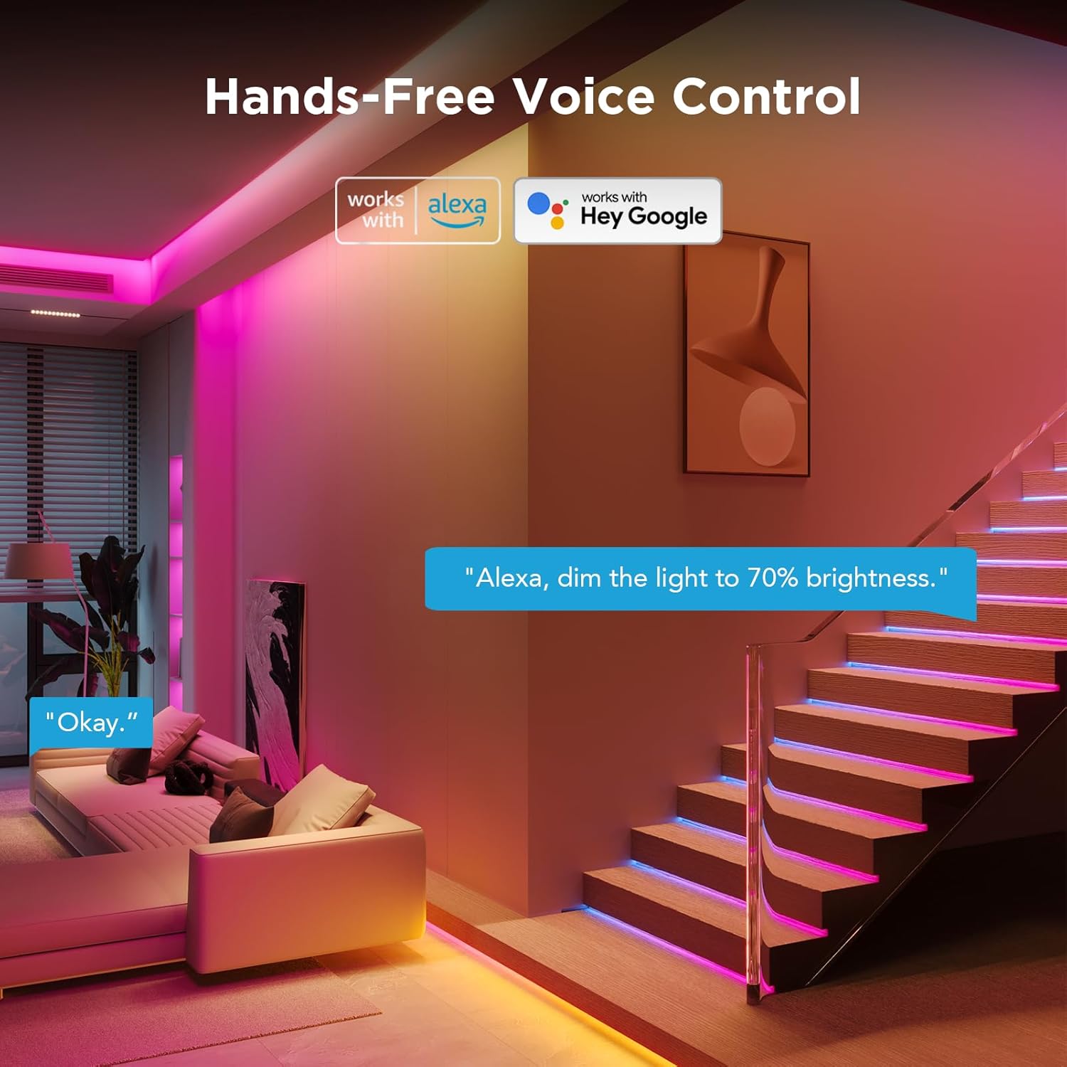 Govee RGBICW WiFi + BT Kplm LED Strip (5m)