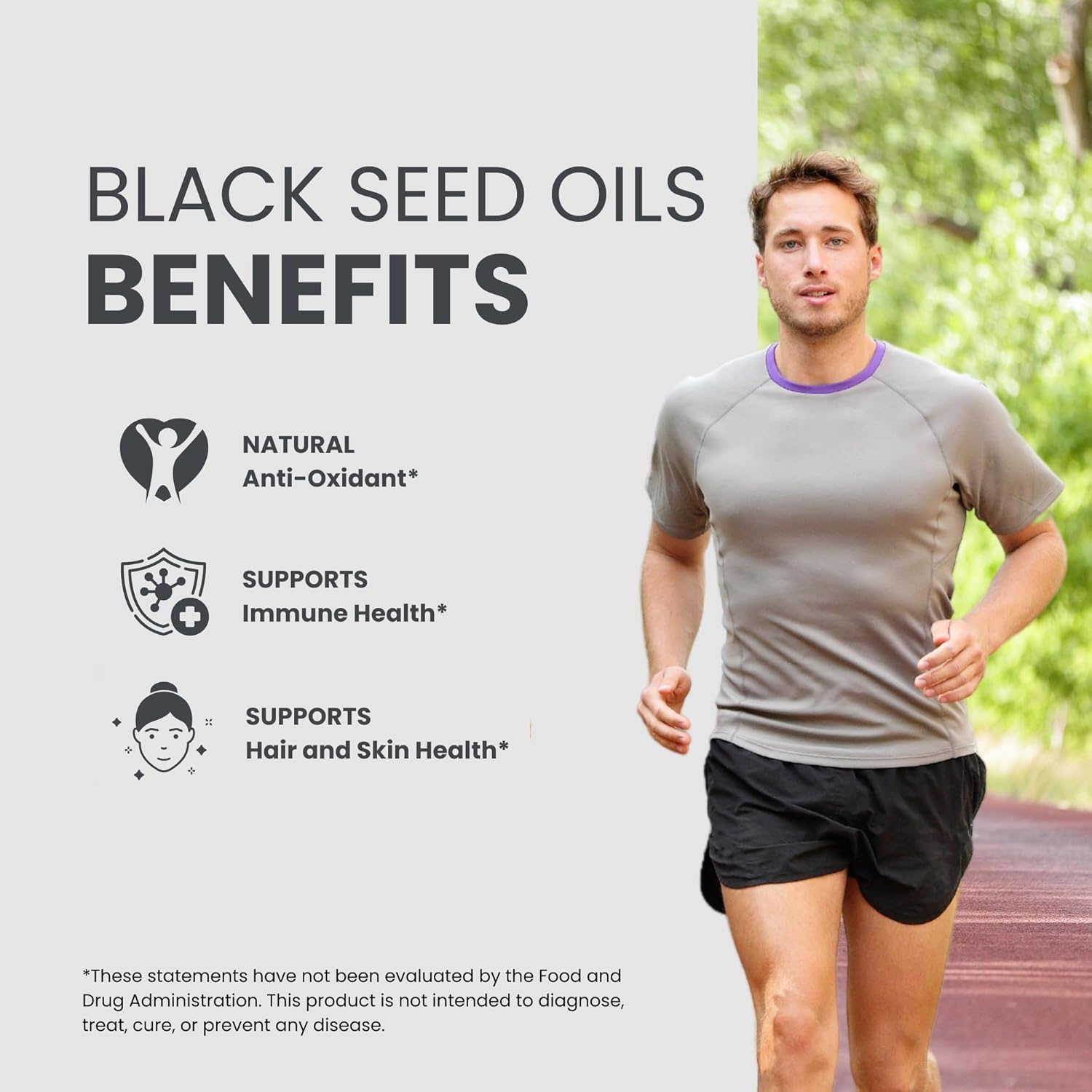Zaytun Vitamins Halal Black Seed Oil (3-Pack) Cold-Pressed Nigella Sativa, Supports Heart, Brain, Immune Health, Non-GMO, Made in USA - Halal Vitamins
