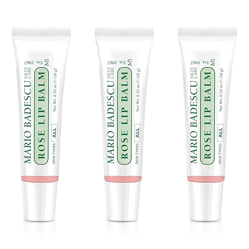 Vista 53 de Mario Badescu Bálsamo labial hidratante para labios secos y agrietados, infundido con aceite de coco y manteca de karité, hidratante ultra nutritivo