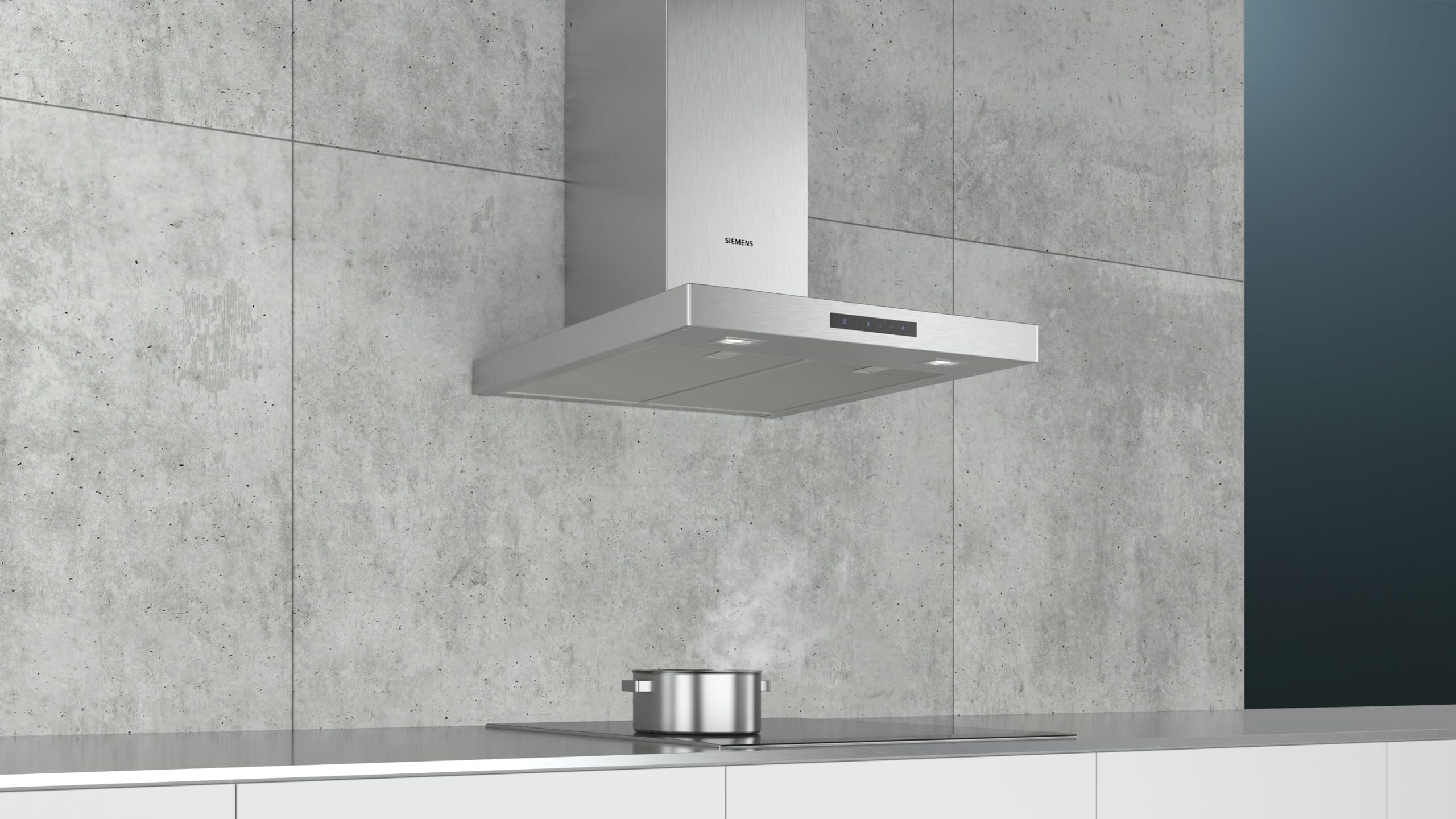 Siemens iQ300 lc66bbm50 Campana a pared acero inoxidable 360 M³/h a campana
