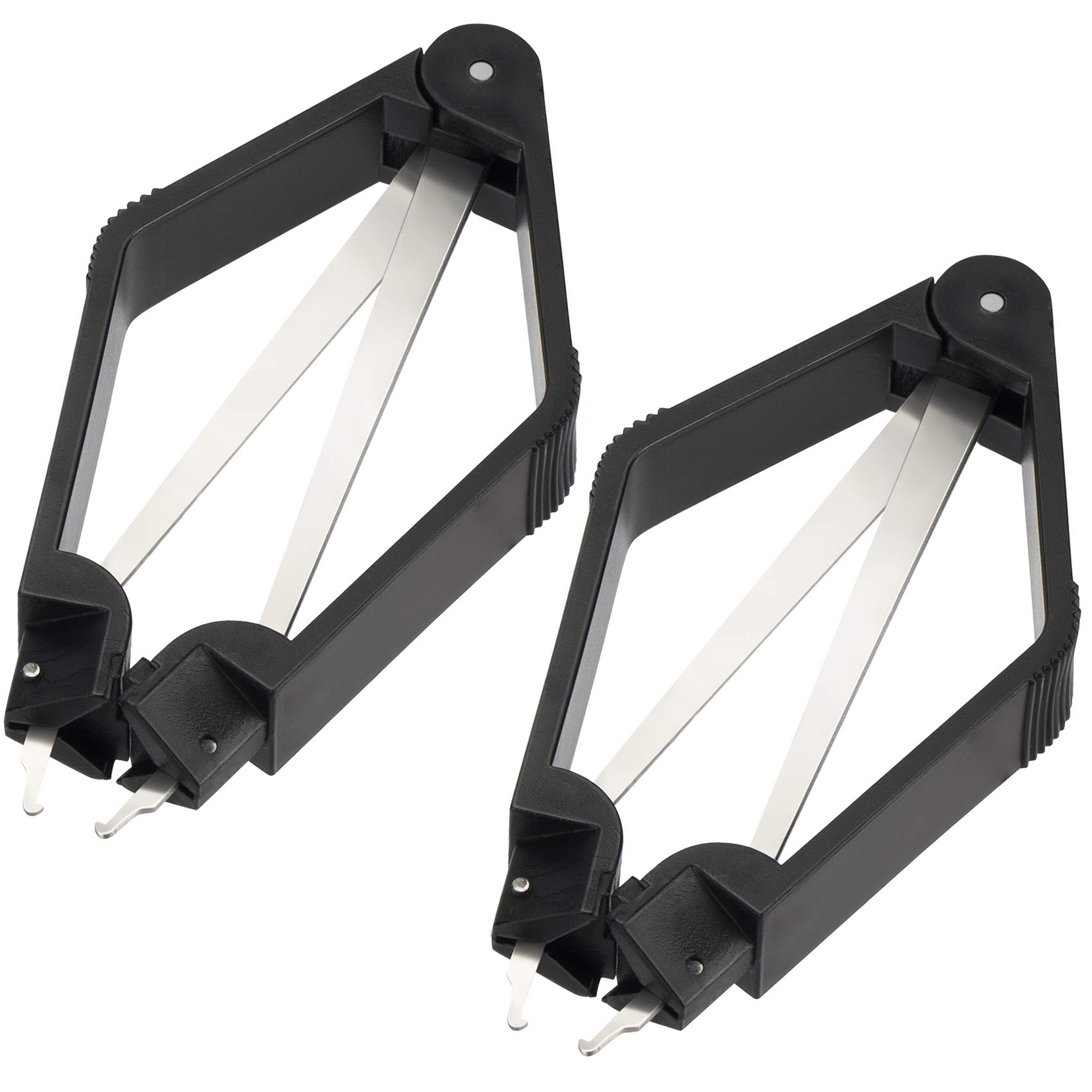 PAGOW Stainless Steel PLCC IC Chip Extractor, Motherboard Circuit Board Component Puller, Chip Extraction Puller Tool (2 PACK)