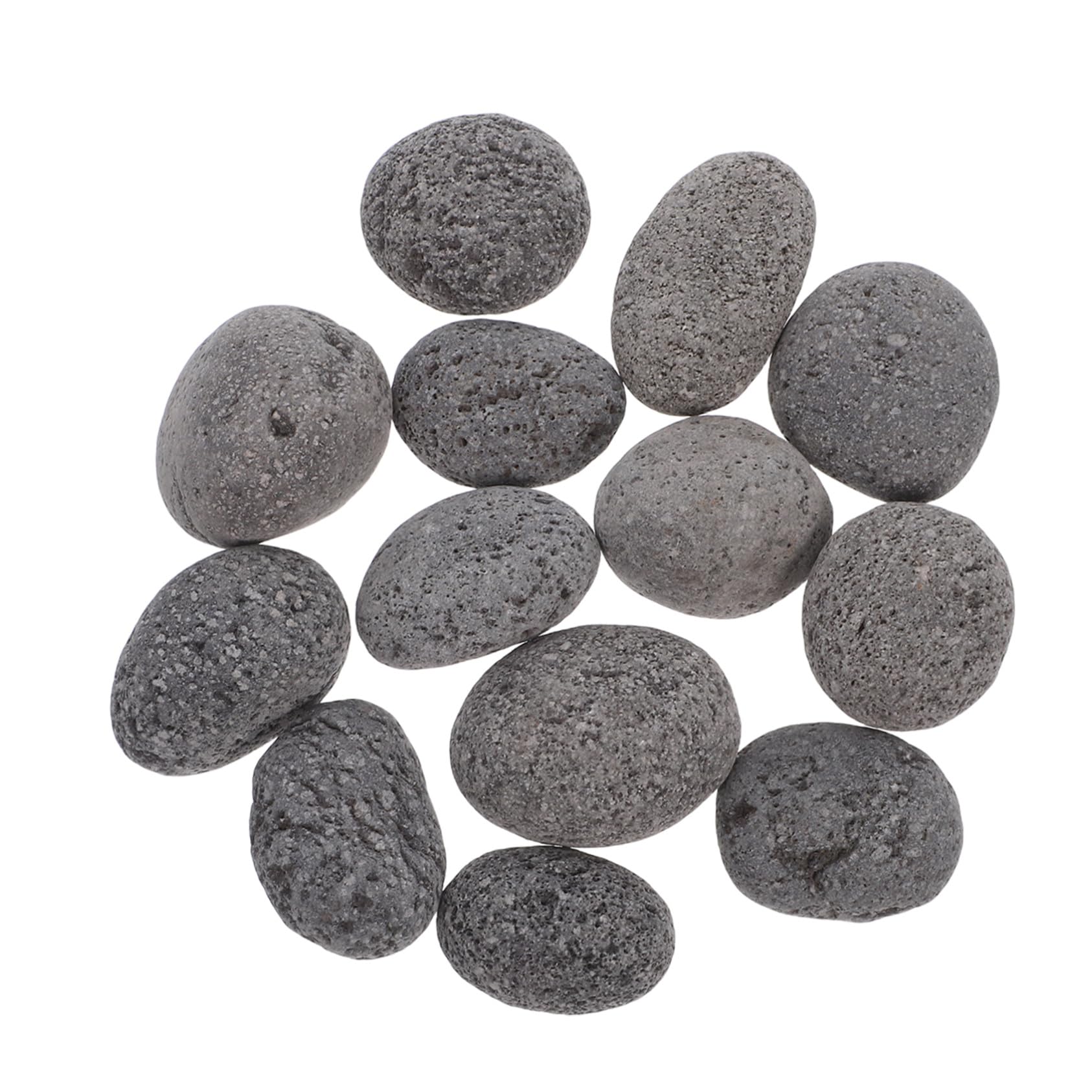 Piedras volcánicas para chimenea y mesa de fogata SOIMISS de fácil mantenimiento