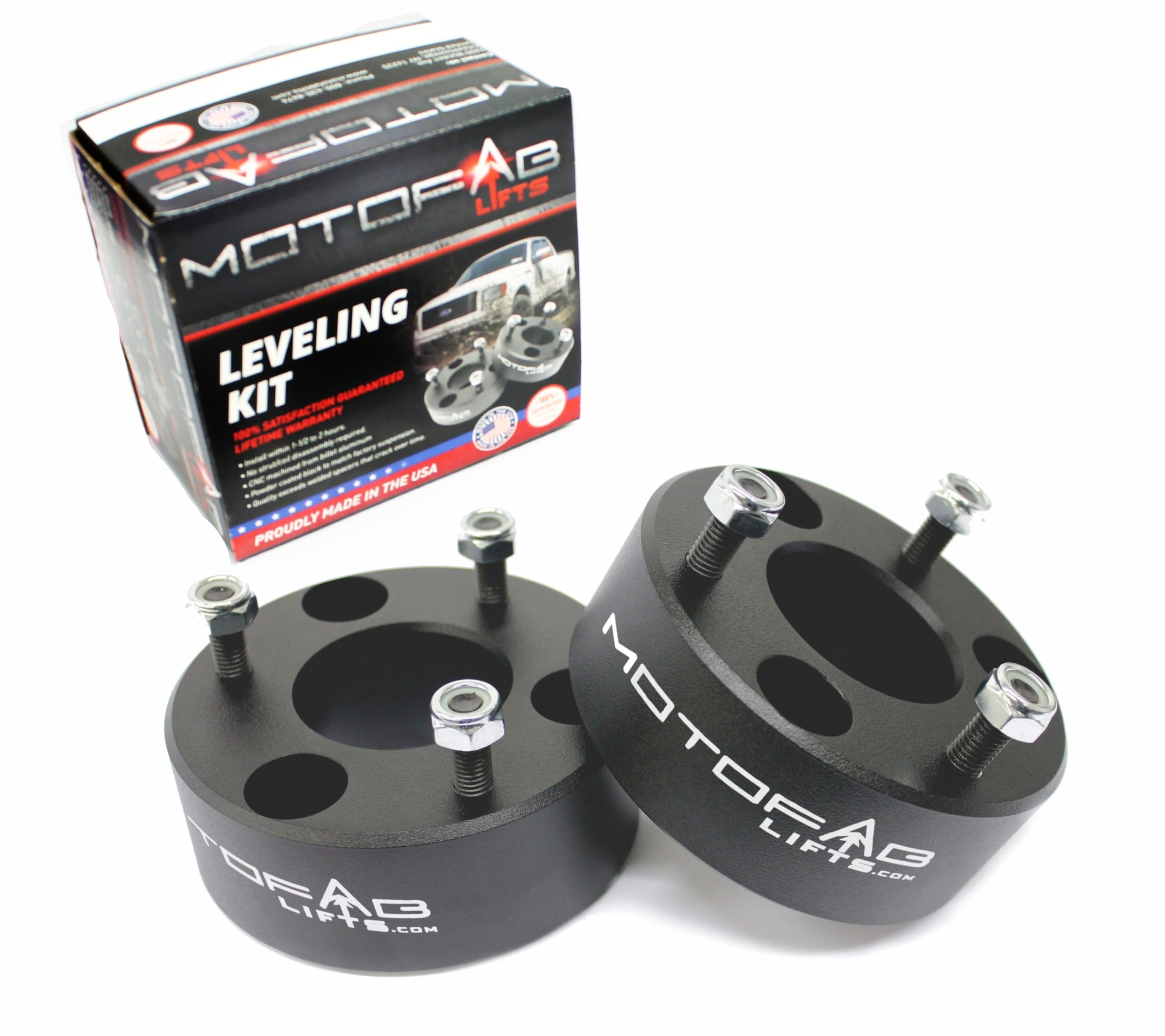MotoFabLifts DR - 3 inch leveling kit ram 1500