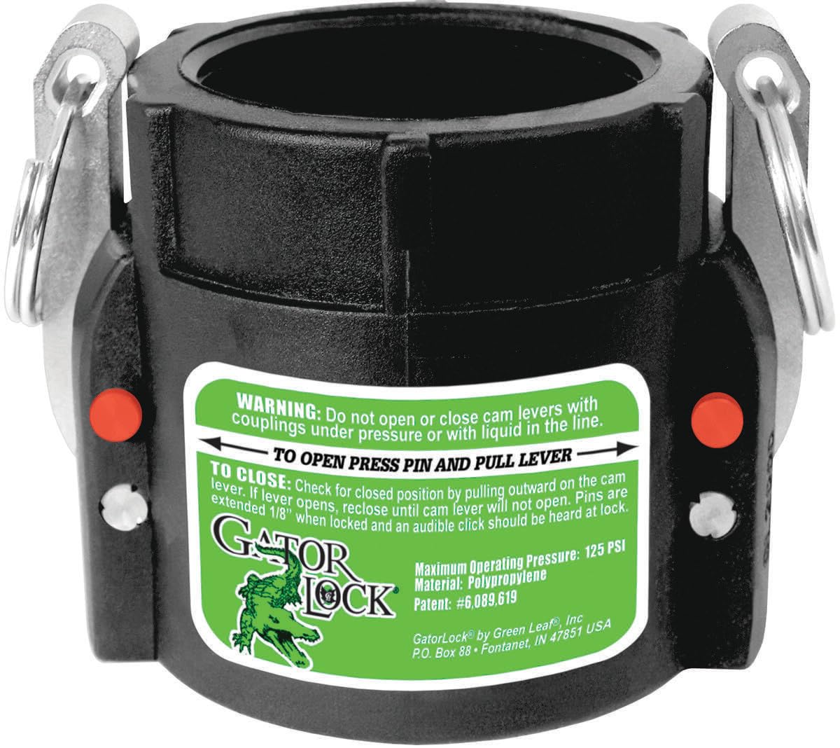 Amazon.com: Green Leaf GLP 200 D Series Polypropylene Gator Lock